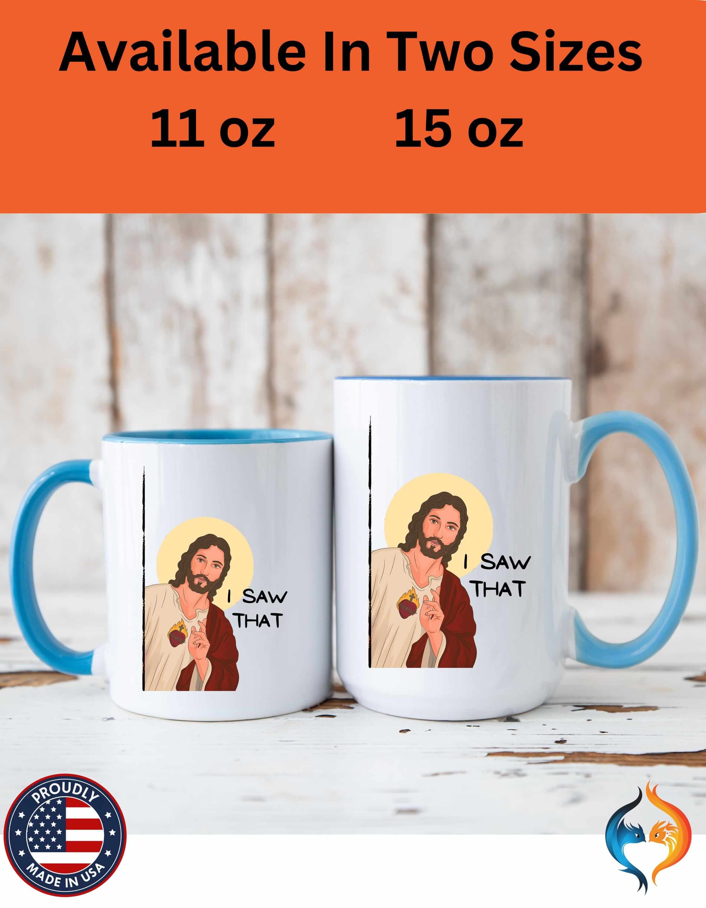 Jesus Peeking I Saw That 15Oz Great Atheists Faith Lovers Under Per...