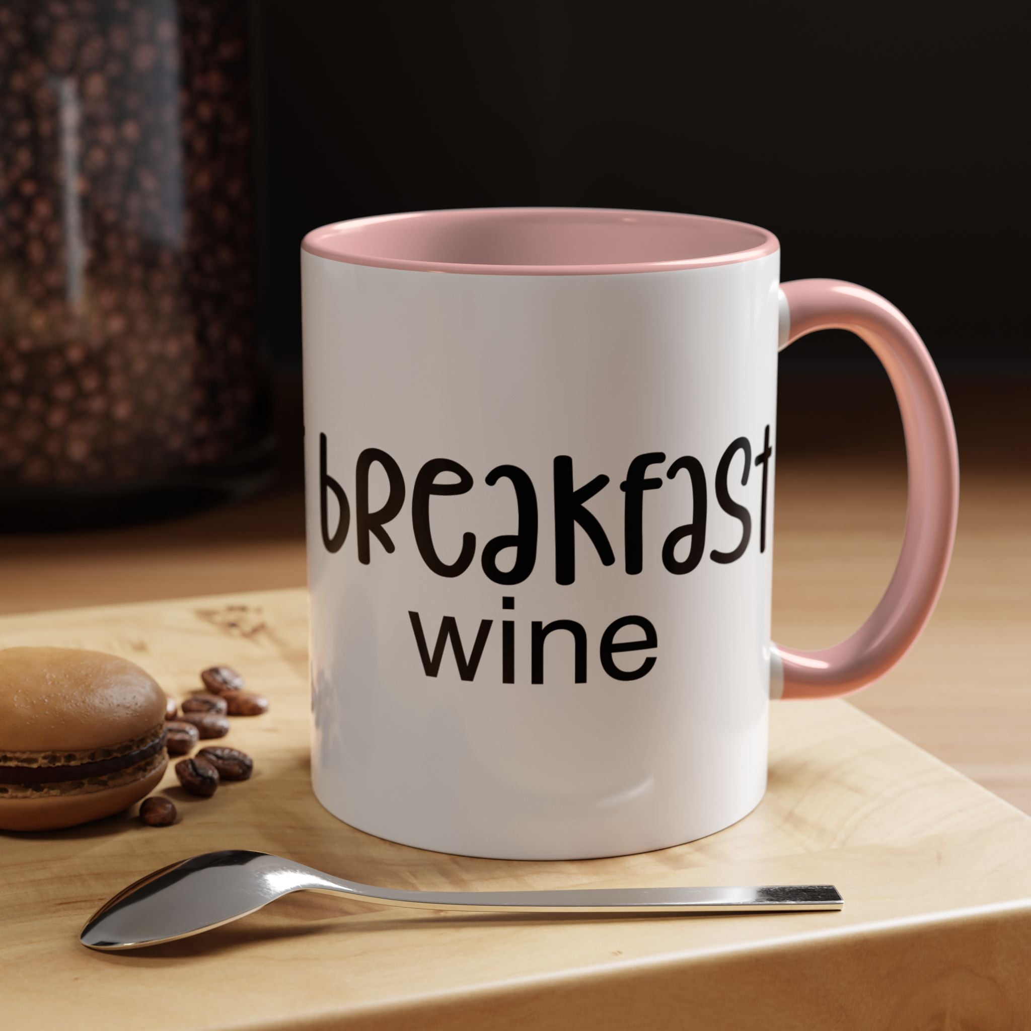 Funny Coffee Mug, Personalized Mug Breakfast Wine Accent Cup (11, 15oz), Gift Under 20, White Elephant gift