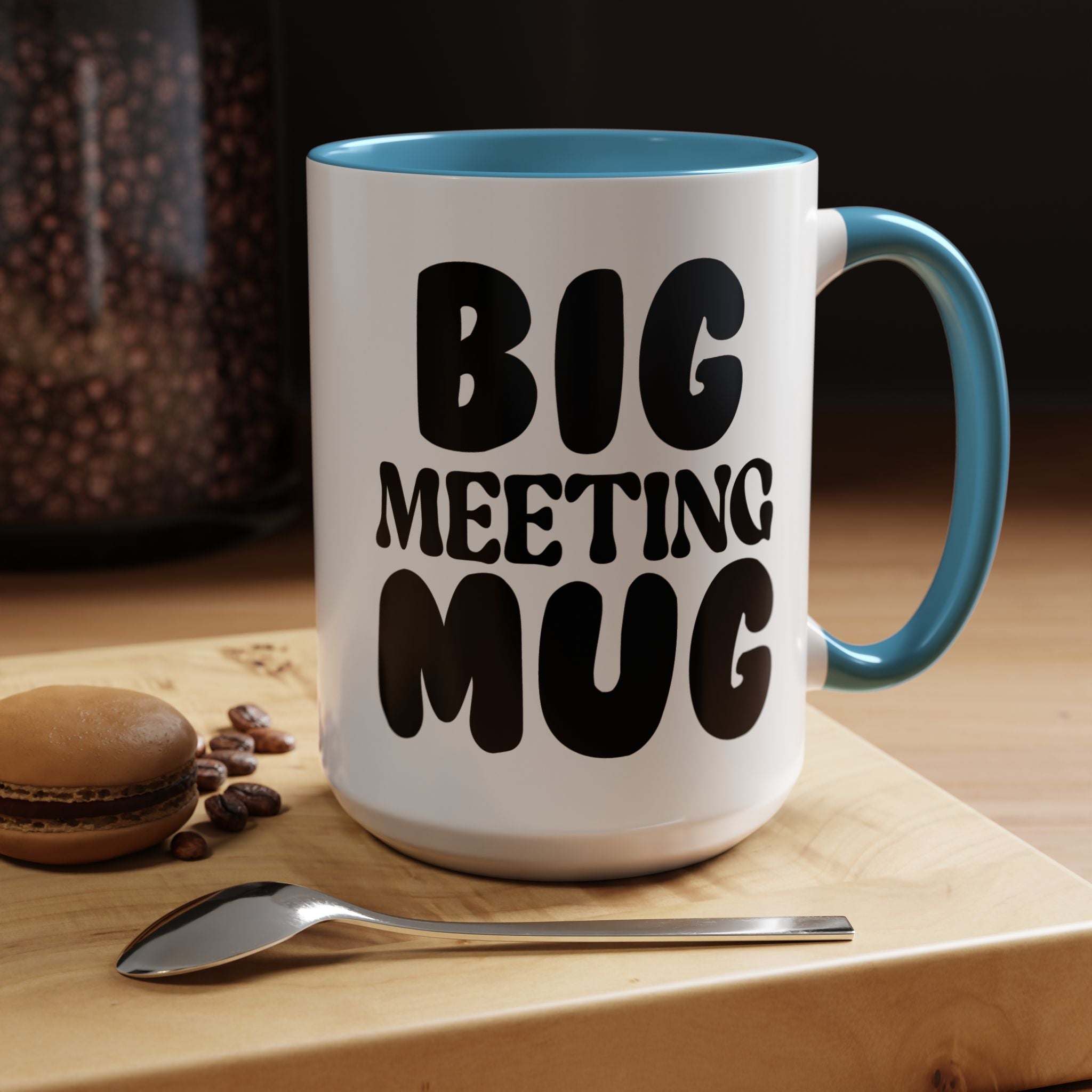 Funny Coffee Mug, Personalized Mug for Big Meeting Accent Coffee Cup (11, 15oz), Gift Under 20, White Elephant gift, Sarcastic Cup