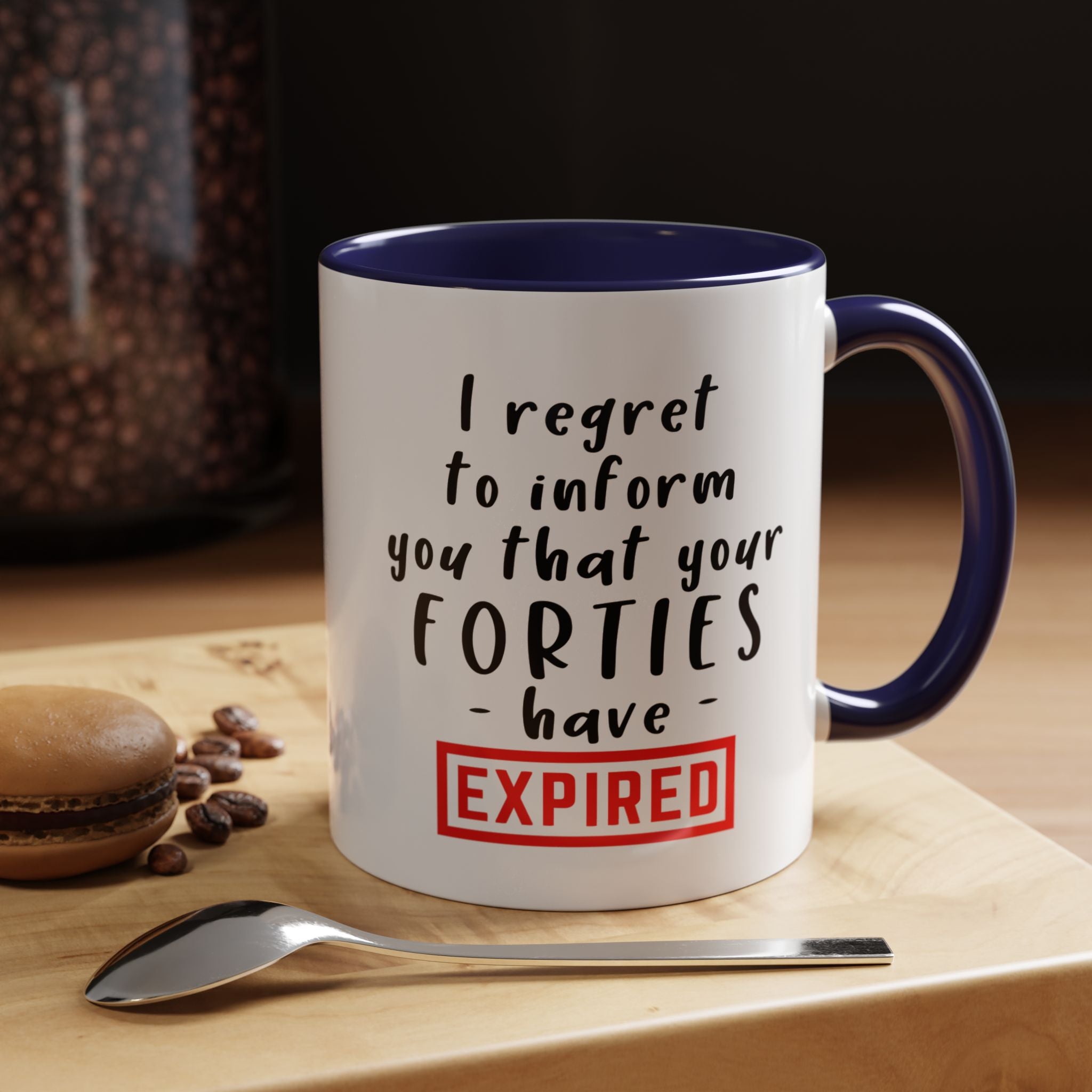 I Regret To Inform You | Funny Coffee Mug, Sarcastic Tea Cup, Unique Gift Idea