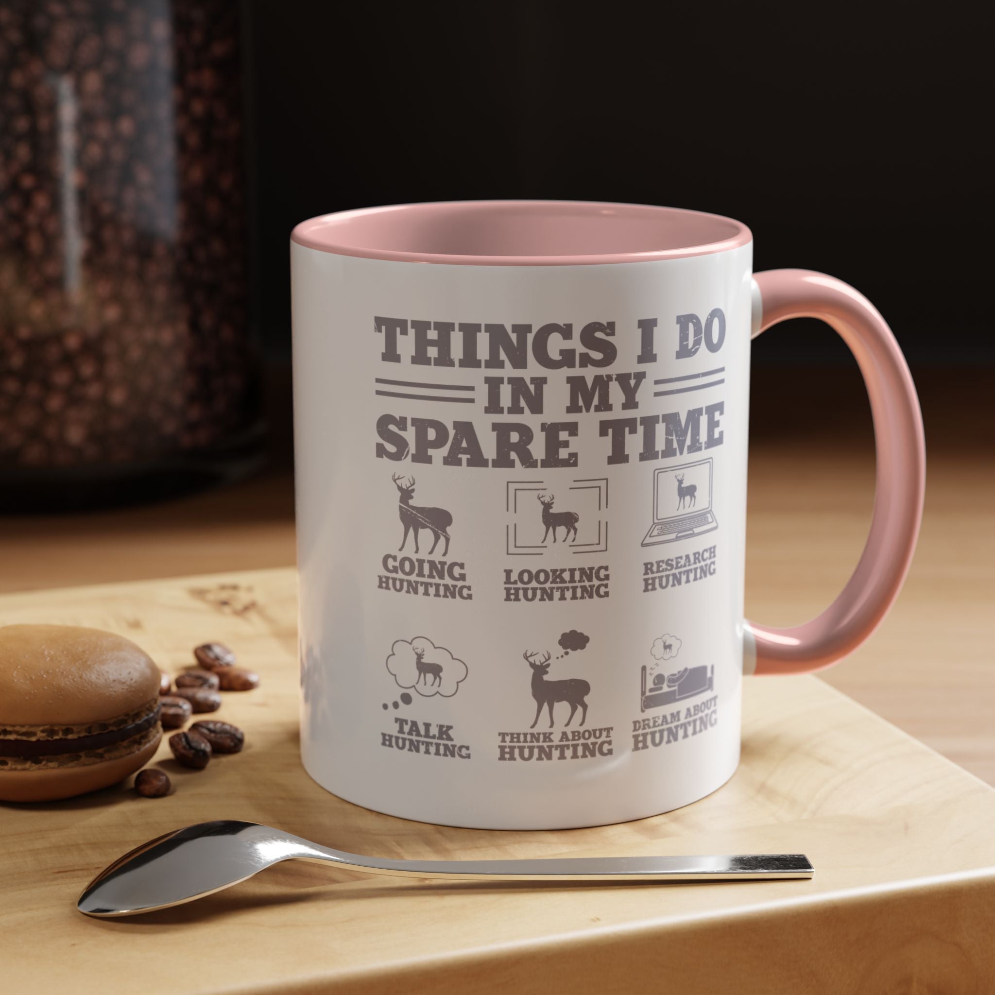 Things I Do In My Spare Time | Funny Coffee Mug, Sarcastic Tea Cup, Unique Gift Idea