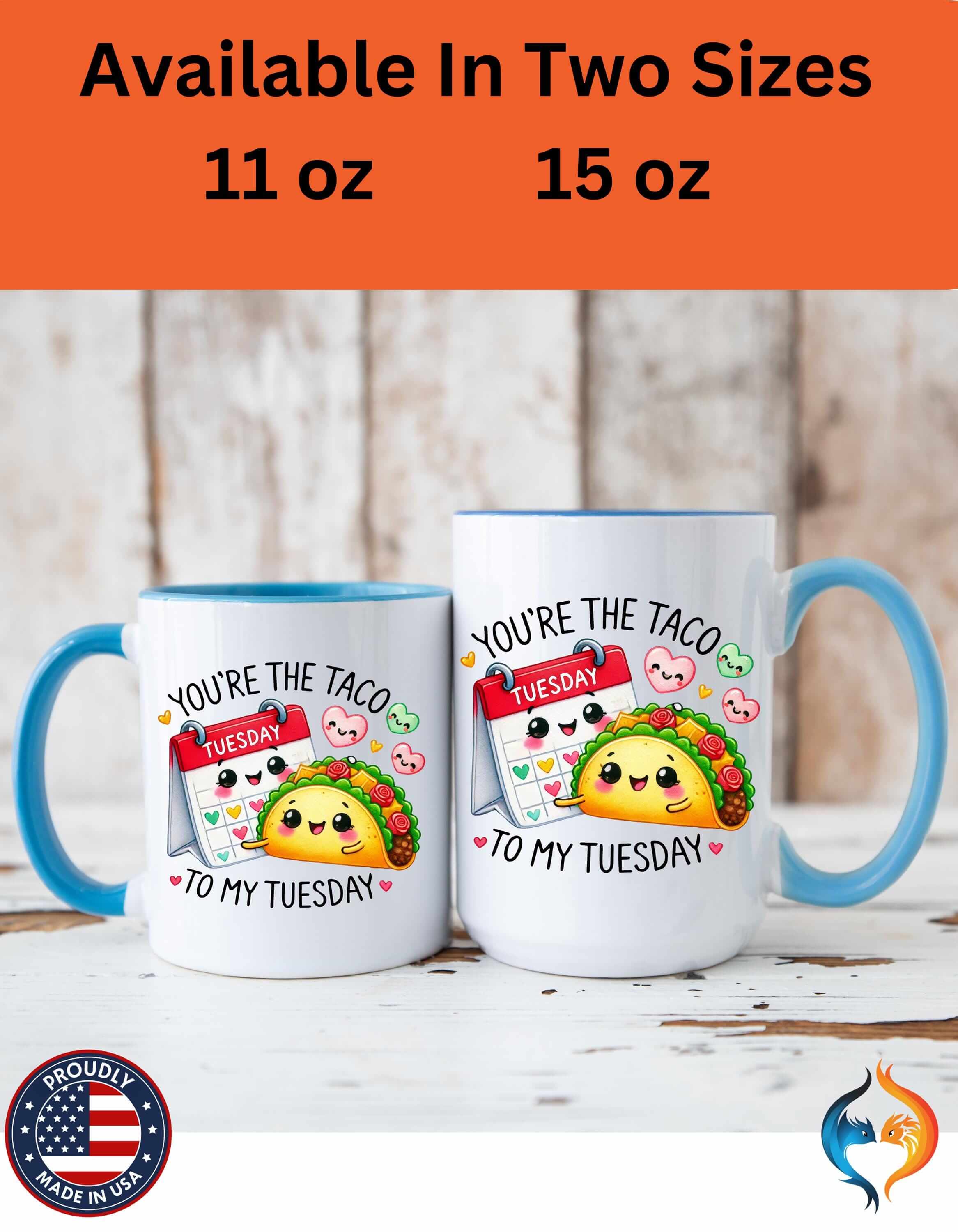 You Are The Taco To My Tuesday 15Oz Him Her Personalized Funny Vale...