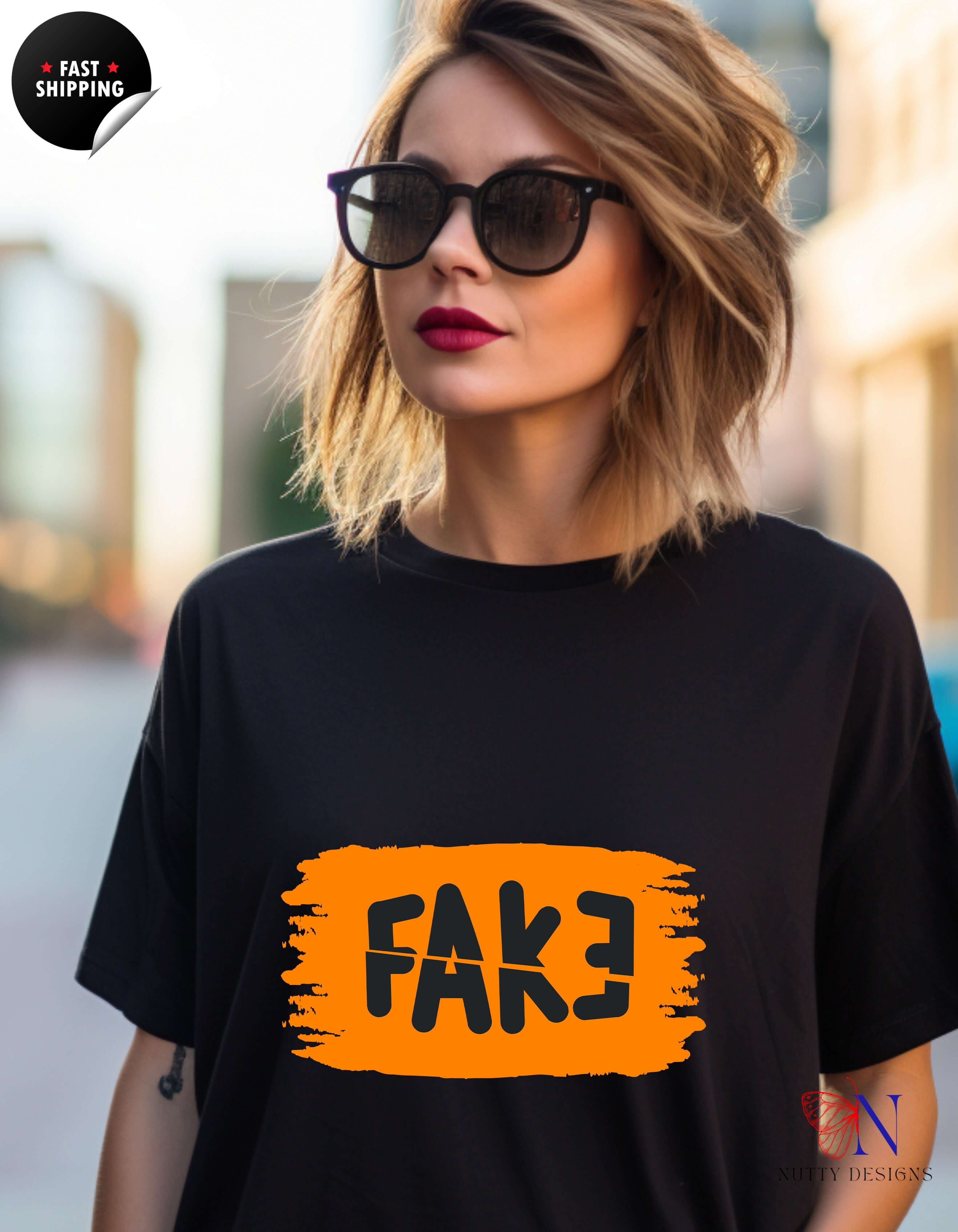 Fake tshirt, Funny Humor President Trump T-shirt Tee
