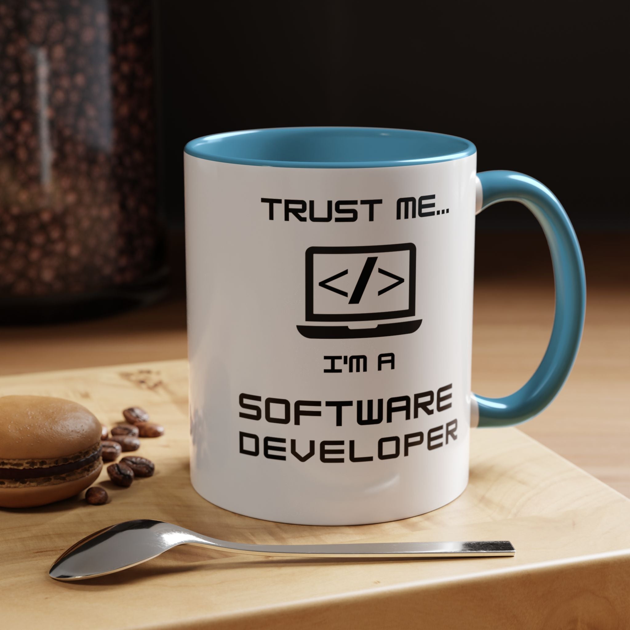 Trust Me I m a Software Developer | Funny Coffee Mug, Sarcastic Tea Cup, Unique Gift Idea