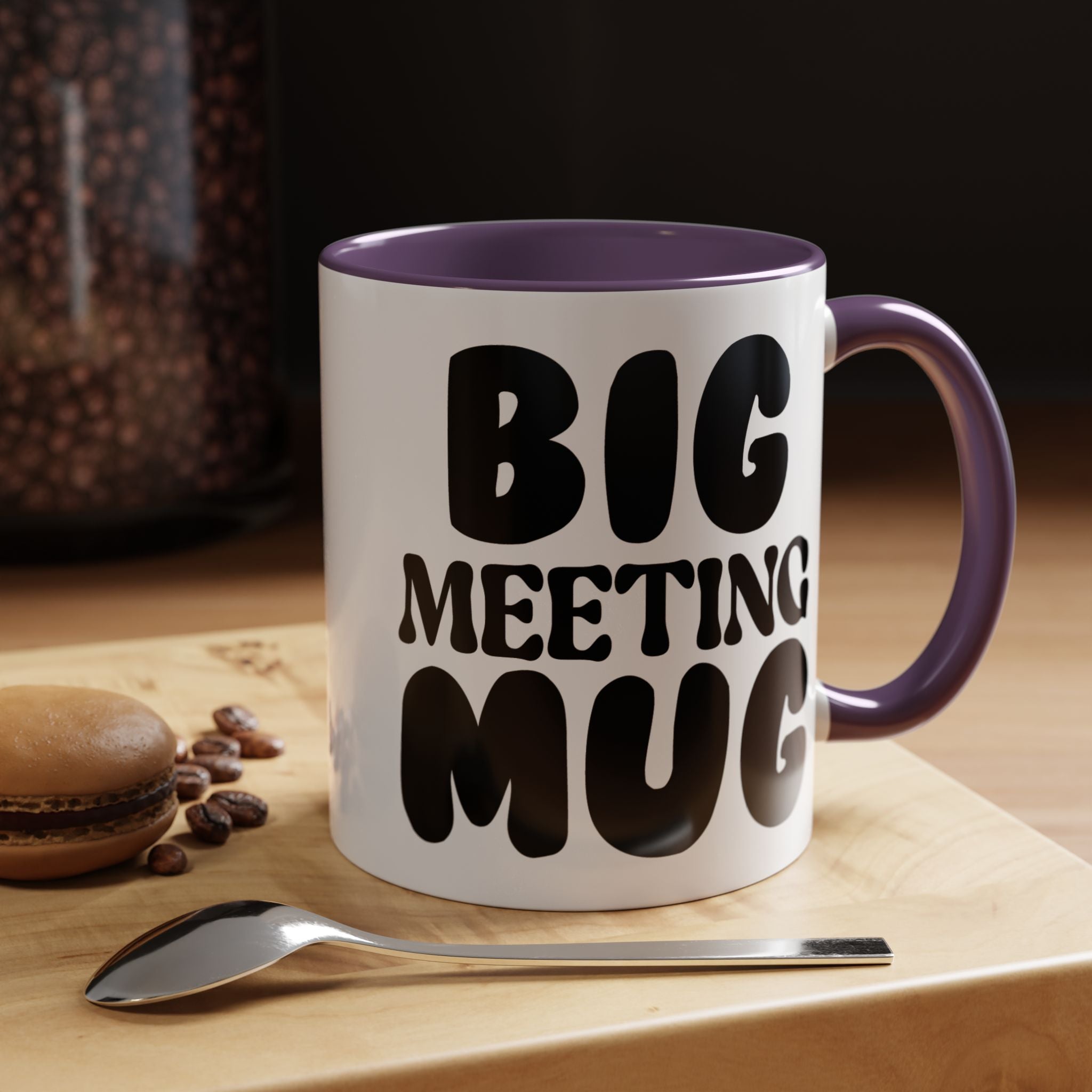 Funny Coffee Mug, Personalized Mug for Big Meeting Accent Coffee Cup (11, 15oz), Gift Under 20, White Elephant gift, Sarcastic Cup