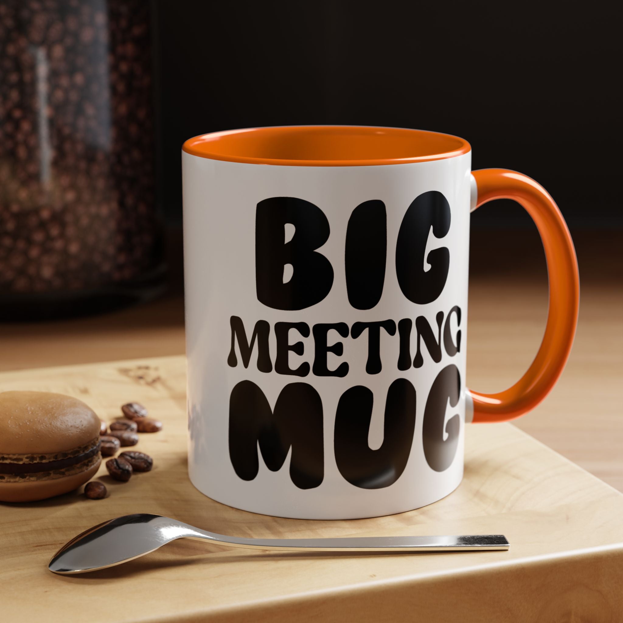 Funny Coffee Mug, Personalized Mug for Big Meeting Accent Coffee Cup (11, 15oz), Gift Under 20, White Elephant gift, Sarcastic Cup