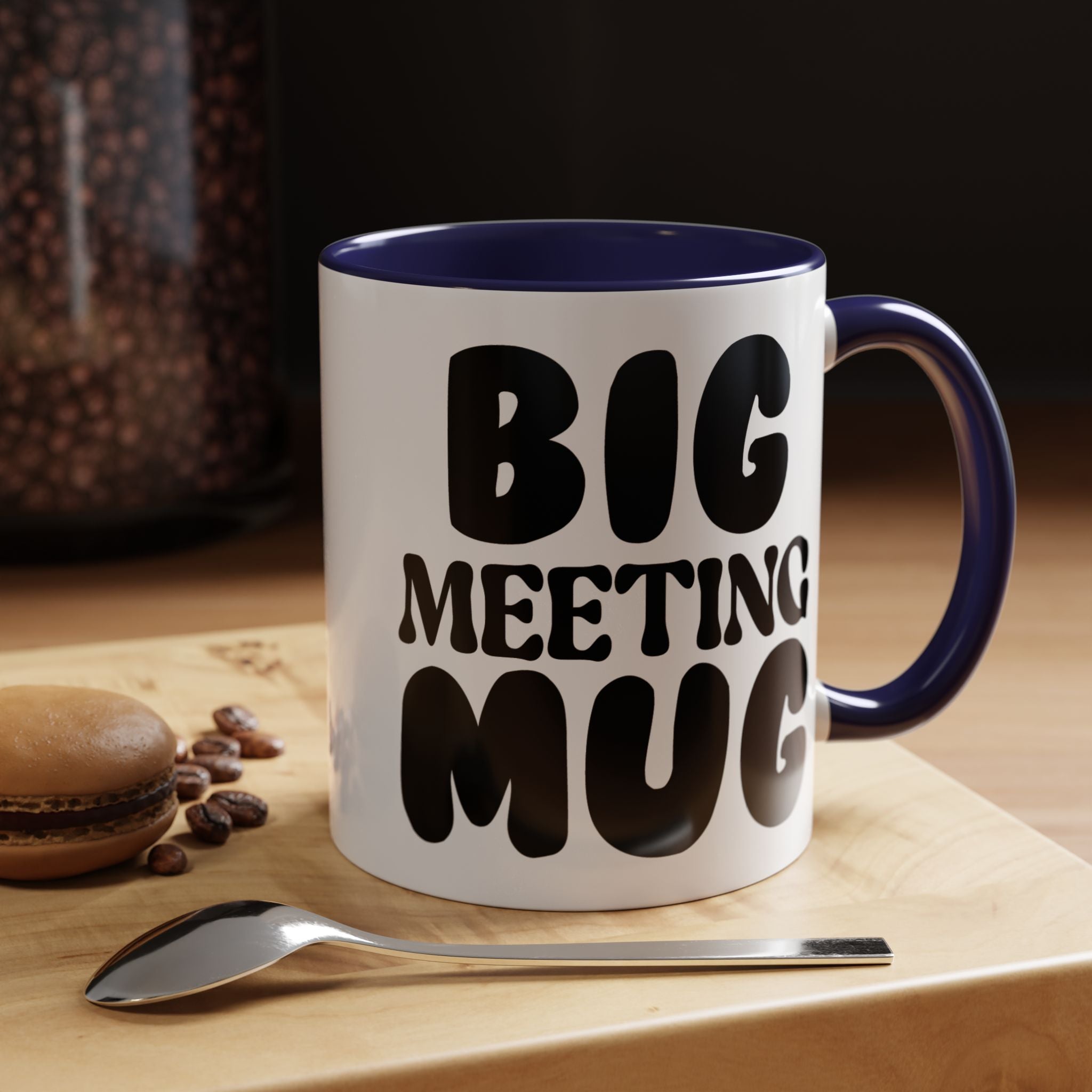 Funny Coffee Mug, Personalized Mug for Big Meeting Accent Coffee Cup (11, 15oz), Gift Under 20, White Elephant gift, Sarcastic Cup