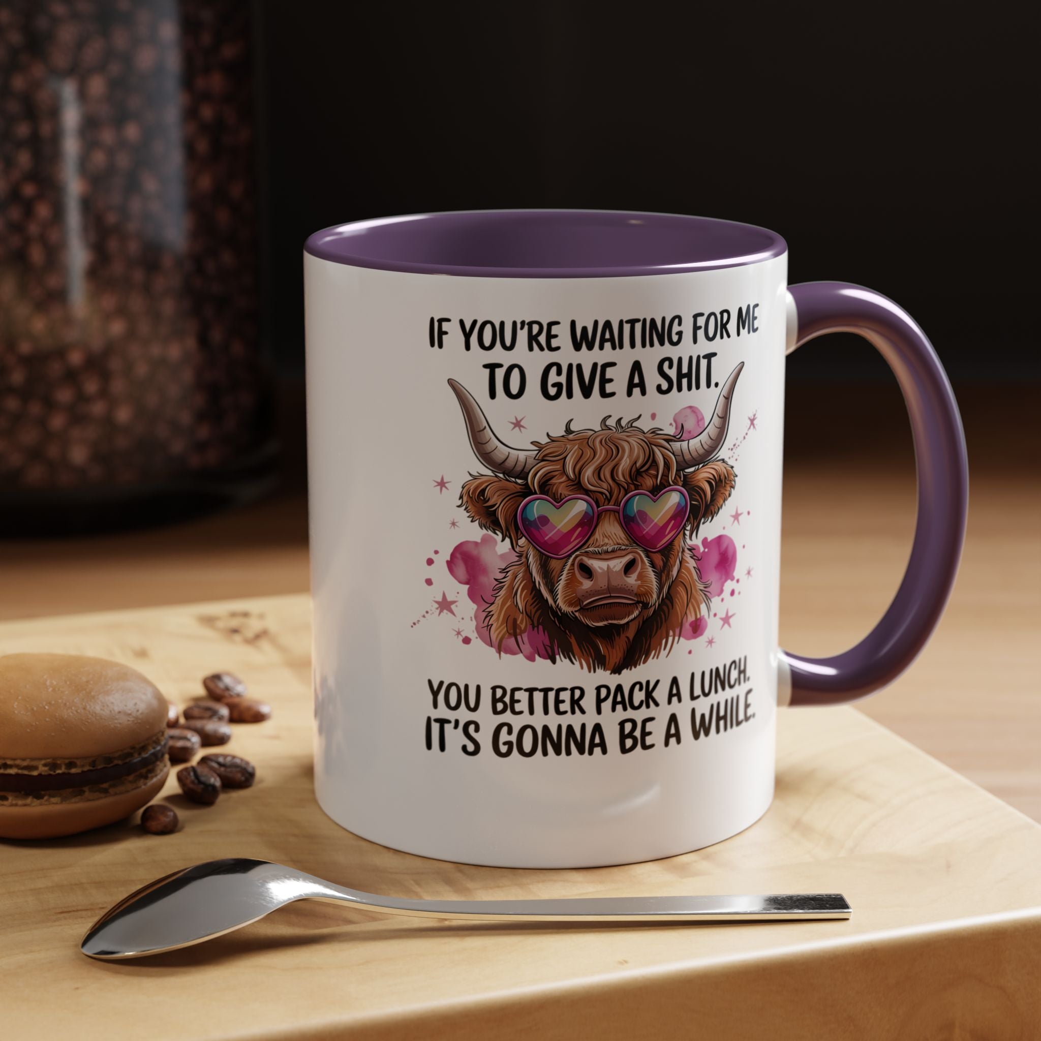 If You re Waiting For Me To Give a Sh t | Funny Coffee Mug, Sarcastic Tea Cup, Unique Gift Idea