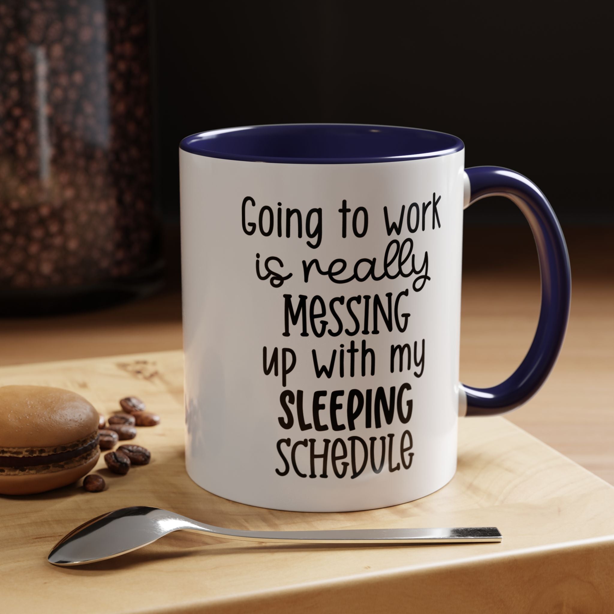 Sleeping Schedule | Funny Coffee Mug, Sarcastic Tea Cup, Unique Gift Idea