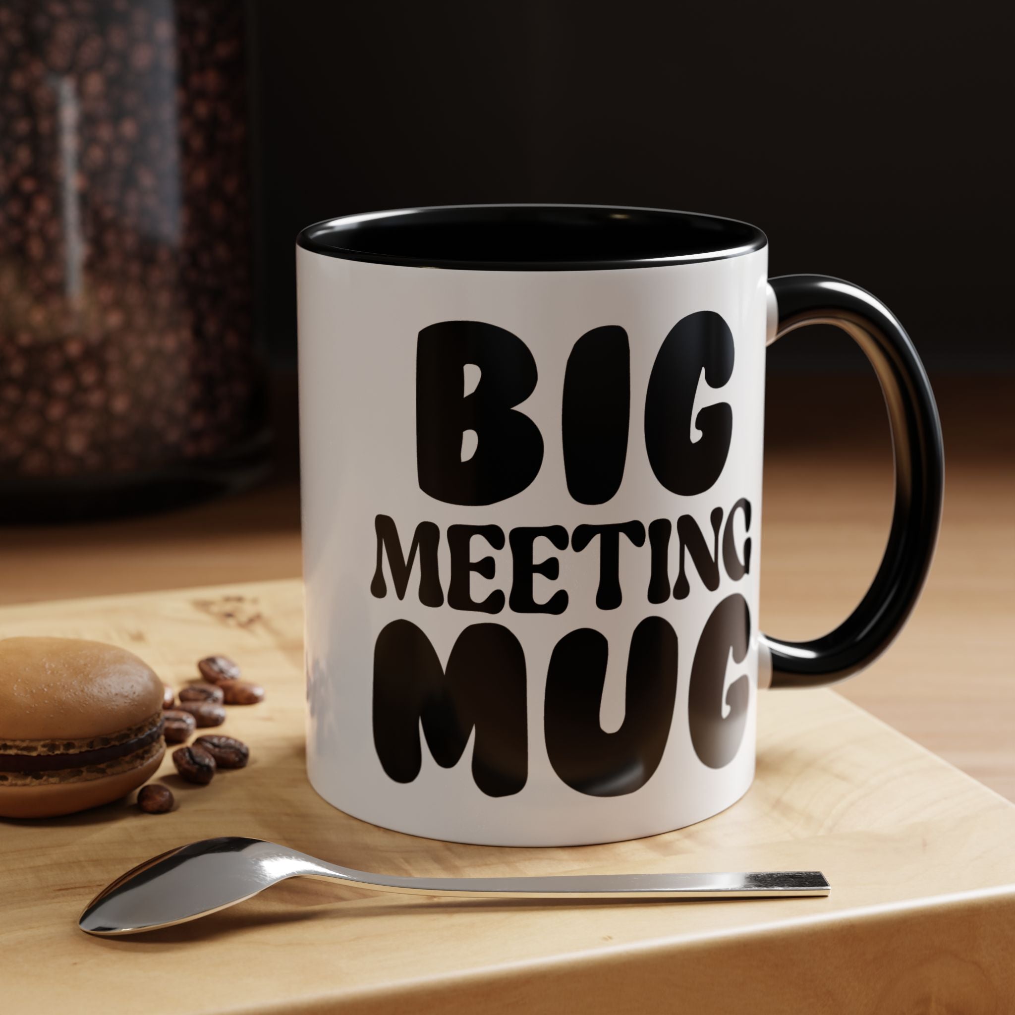 Funny Coffee Mug, Personalized Mug for Big Meeting Accent Coffee Cup (11, 15oz), Gift Under 20, White Elephant gift, Sarcastic Cup