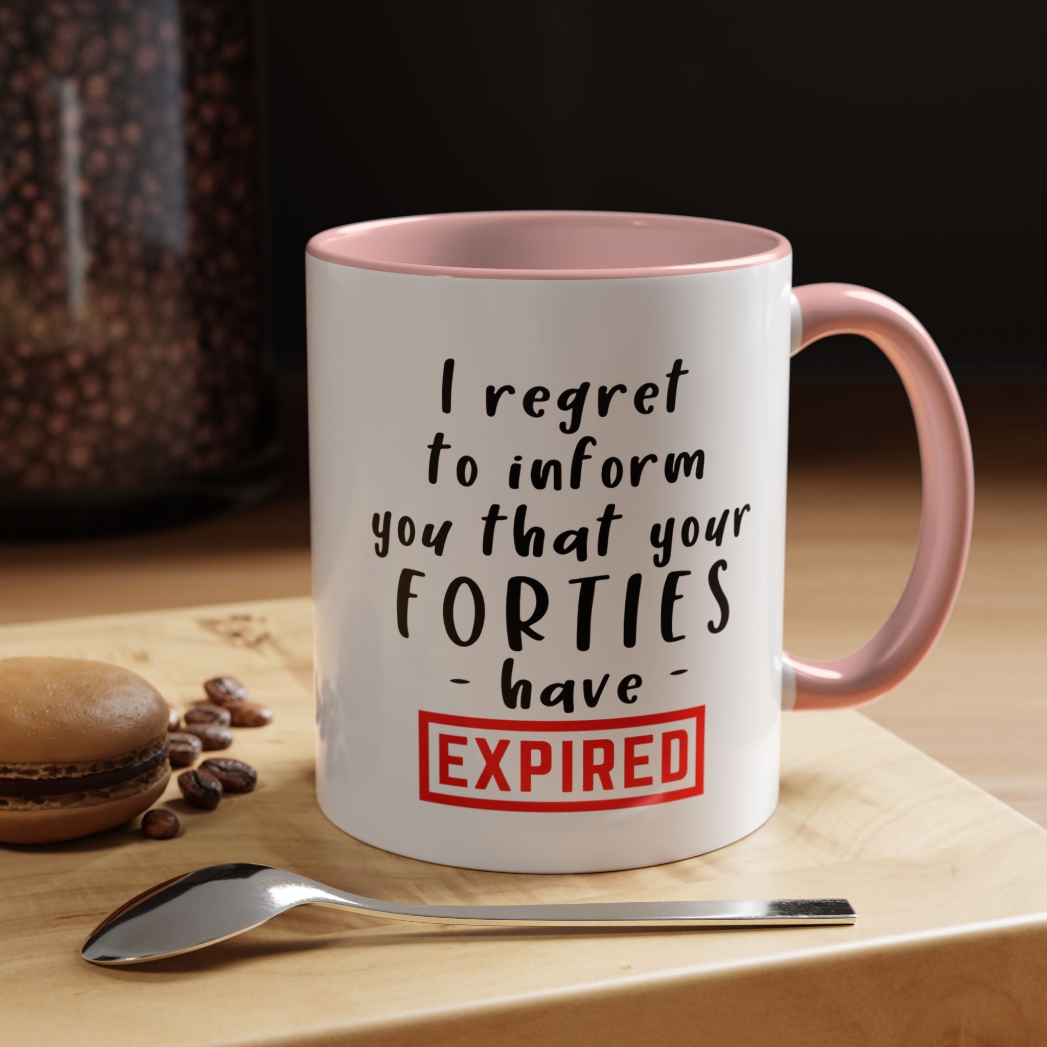I Regret To Inform You | Funny Coffee Mug, Sarcastic Tea Cup, Unique Gift Idea