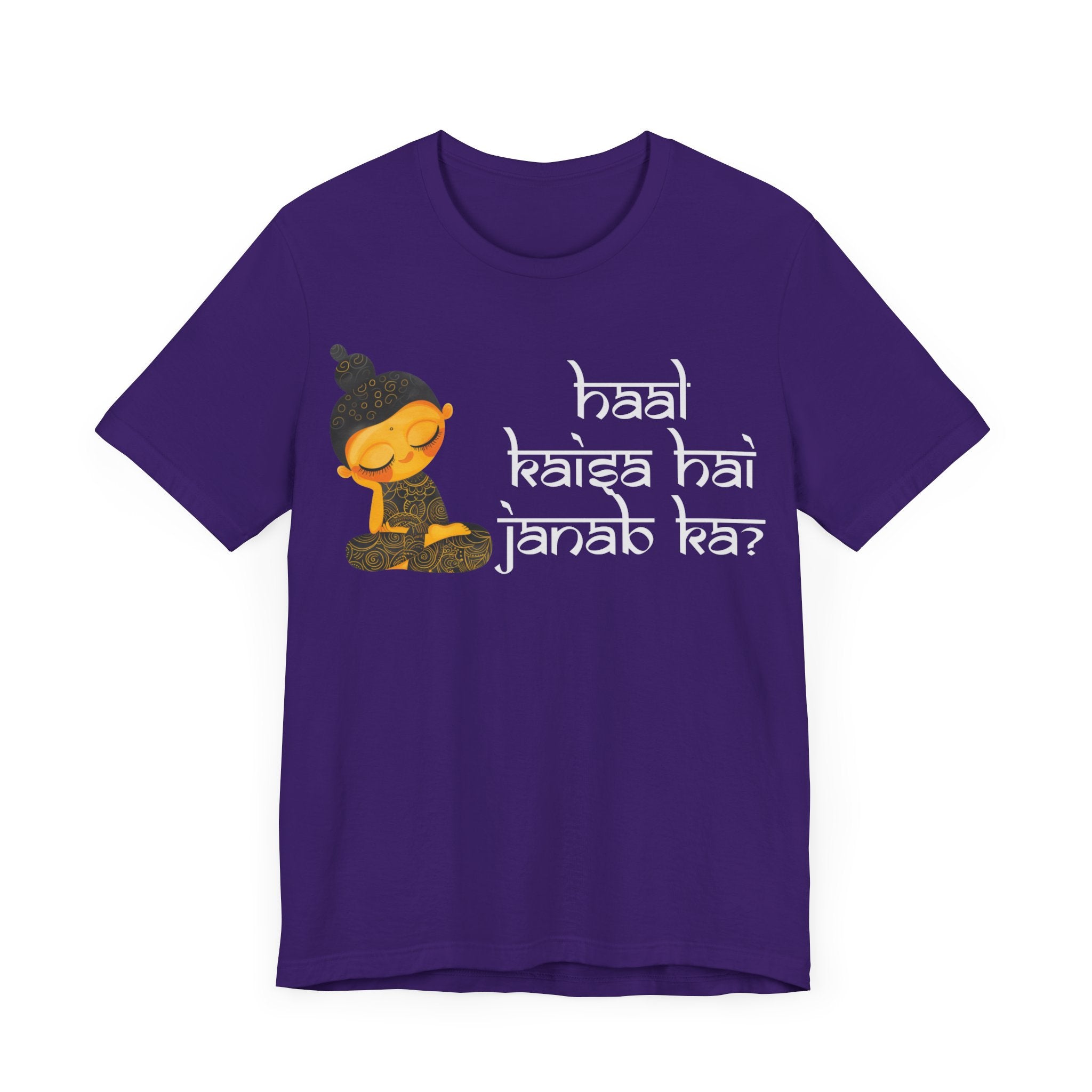 Haal Kaisa Hai Janab Ka Desi Tshirts Jersey Short Sleeve Personaliz...