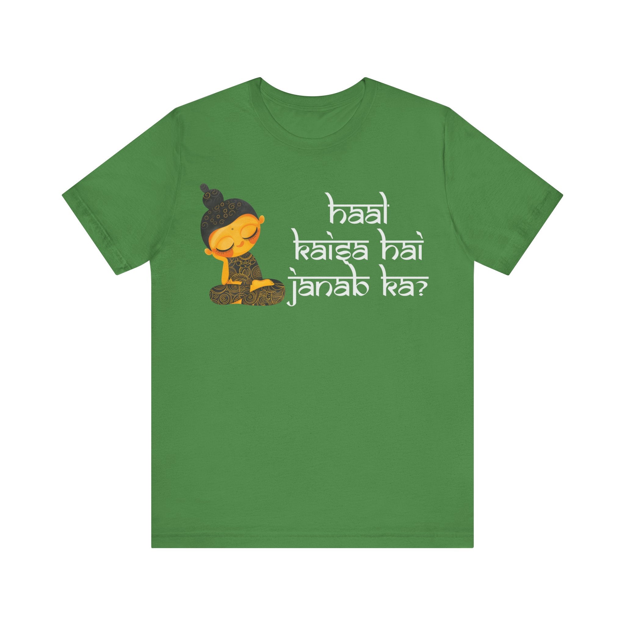 Haal Kaisa Hai Janab Ka Desi Tshirts Jersey Short Sleeve Personaliz...