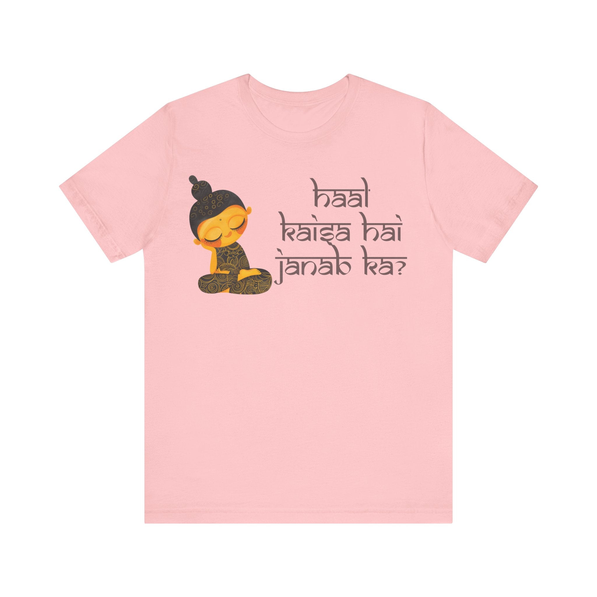 Haal Kaisa Hai Janab Ka Desi Tshirts Jersey Short Sleeve Personaliz...