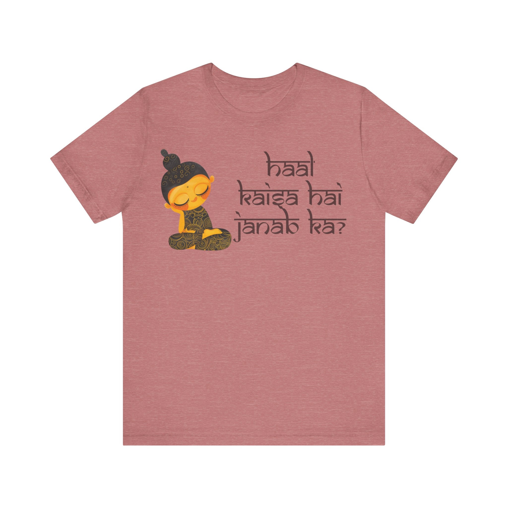 Haal Kaisa Hai Janab Ka Desi Tshirts Jersey Short Sleeve Personaliz...