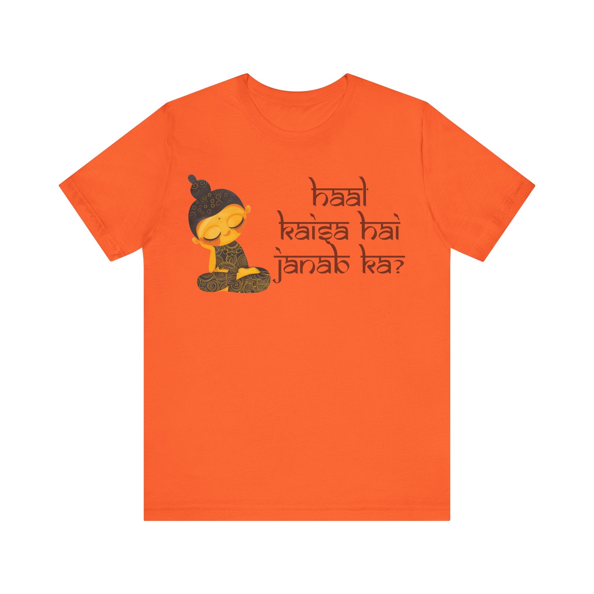 Haal Kaisa Hai Janab Ka Desi Tshirts Jersey Short Sleeve Personaliz...