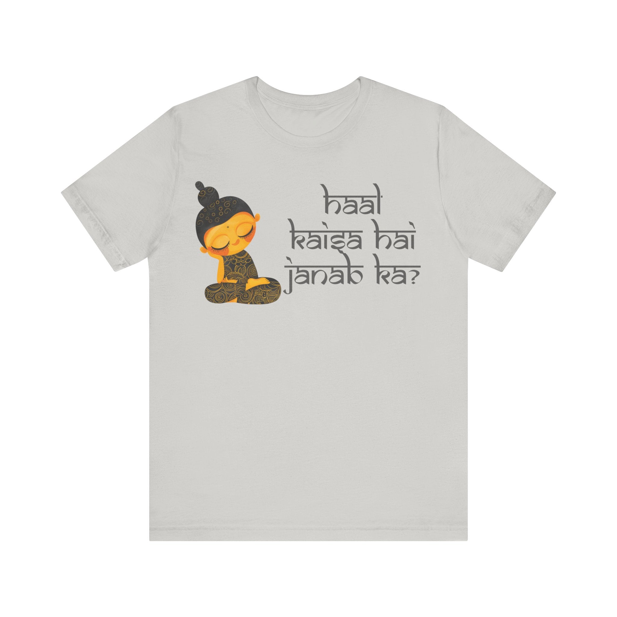 Haal Kaisa Hai Janab Ka Desi Tshirts Jersey Short Sleeve Personaliz...