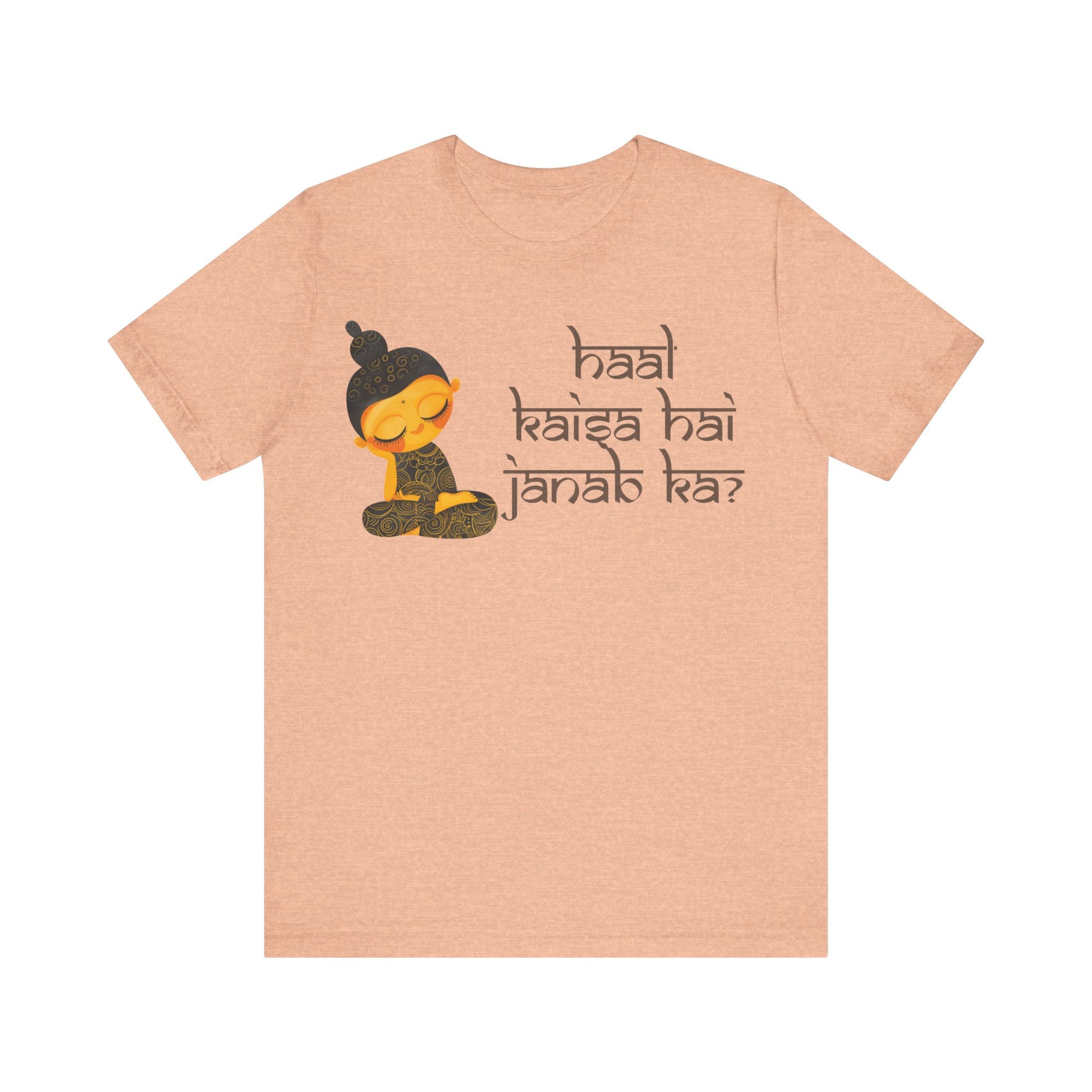 Haal Kaisa Hai Janab Ka Desi Tshirts Jersey Short Sleeve Personaliz...