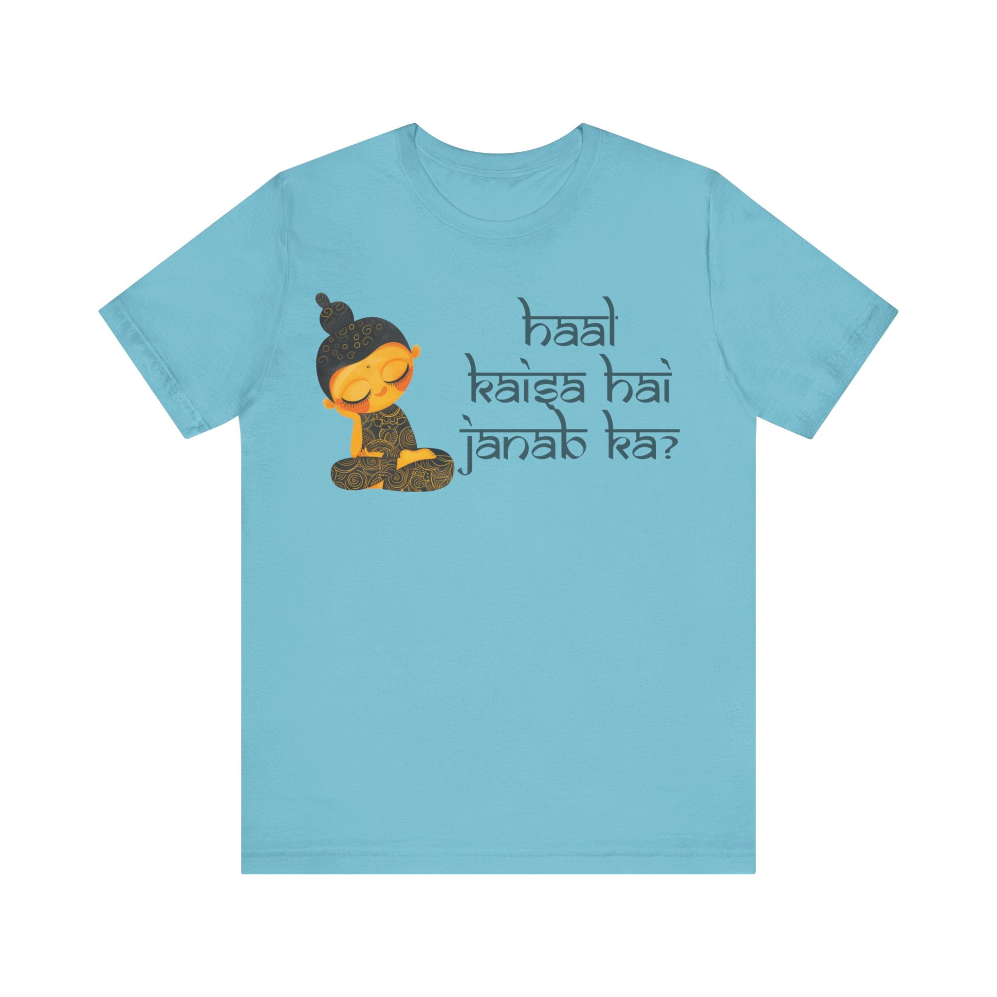 Haal Kaisa Hai Janab Ka Desi Tshirts Jersey Short Sleeve Personaliz...