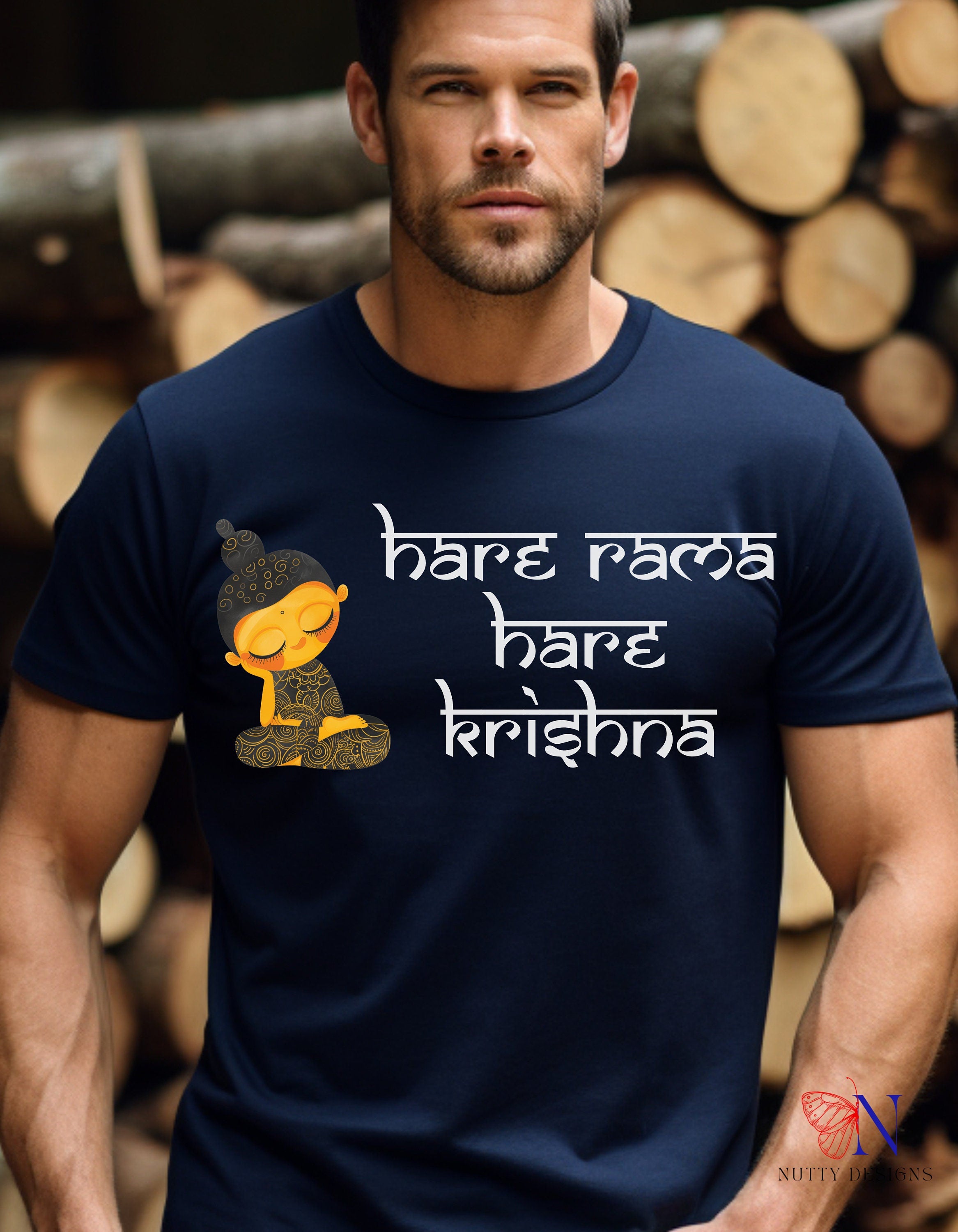 Hare Rama Hare Krishna, Desi Funny Tshirt, Indian pride, gift, Desi Swag, Pakistani shirt, humor T-shirt, Punny tee shirt Unisex Tee