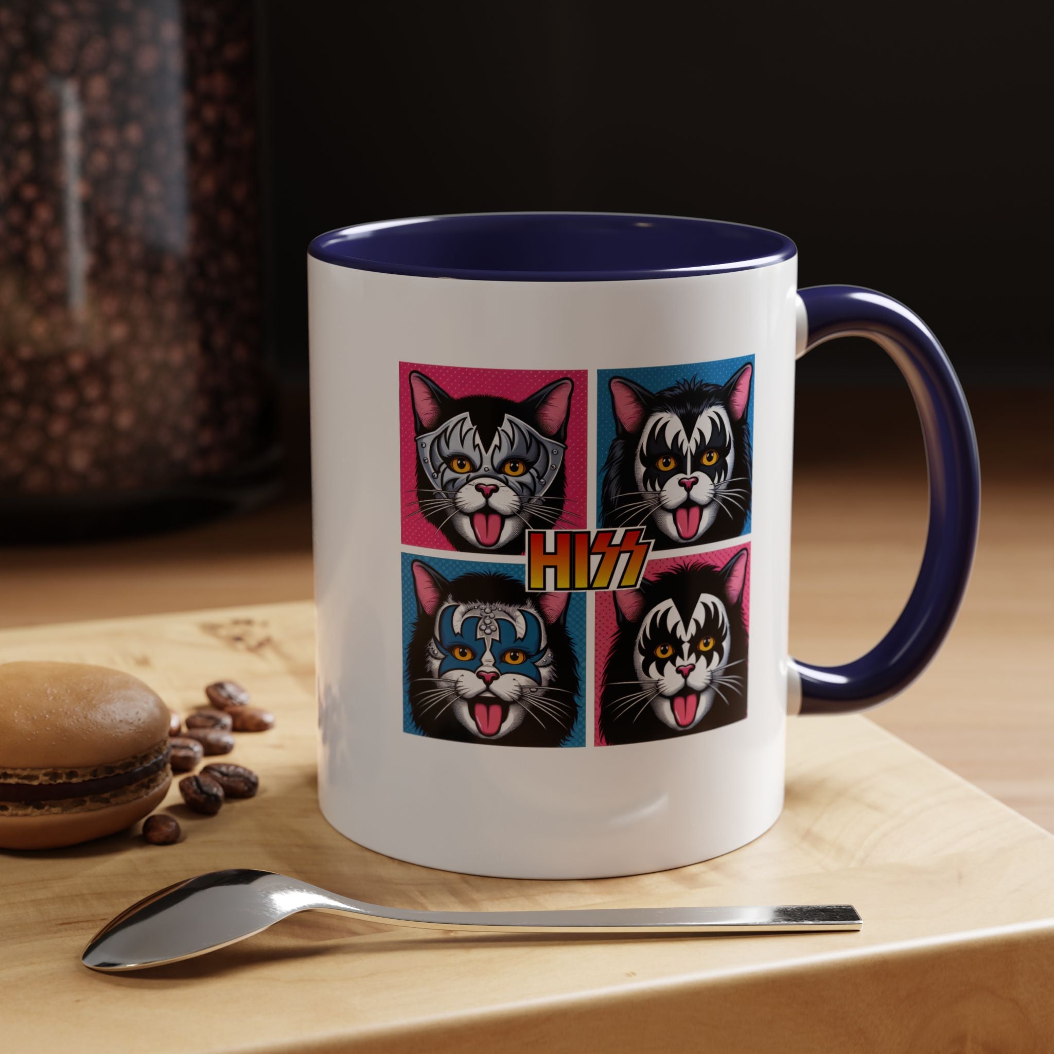 Hiss | Funny Coffee Mug, Sarcastic Tea Cup, Unique Gift Idea
