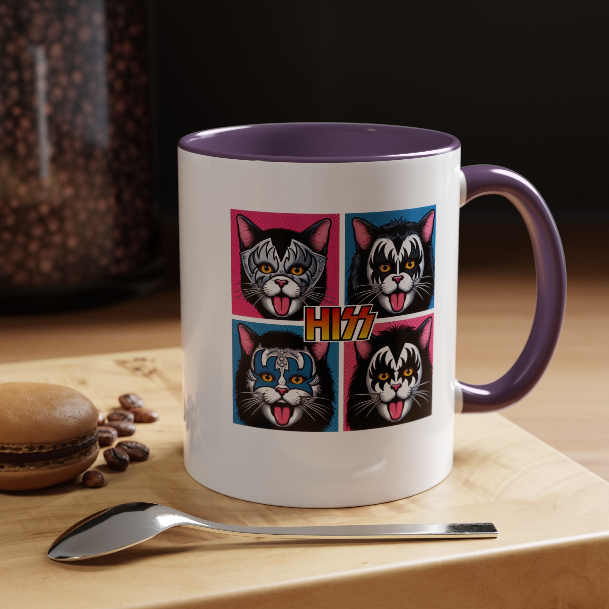Hiss | Funny Coffee Mug, Sarcastic Tea Cup, Unique Gift Idea