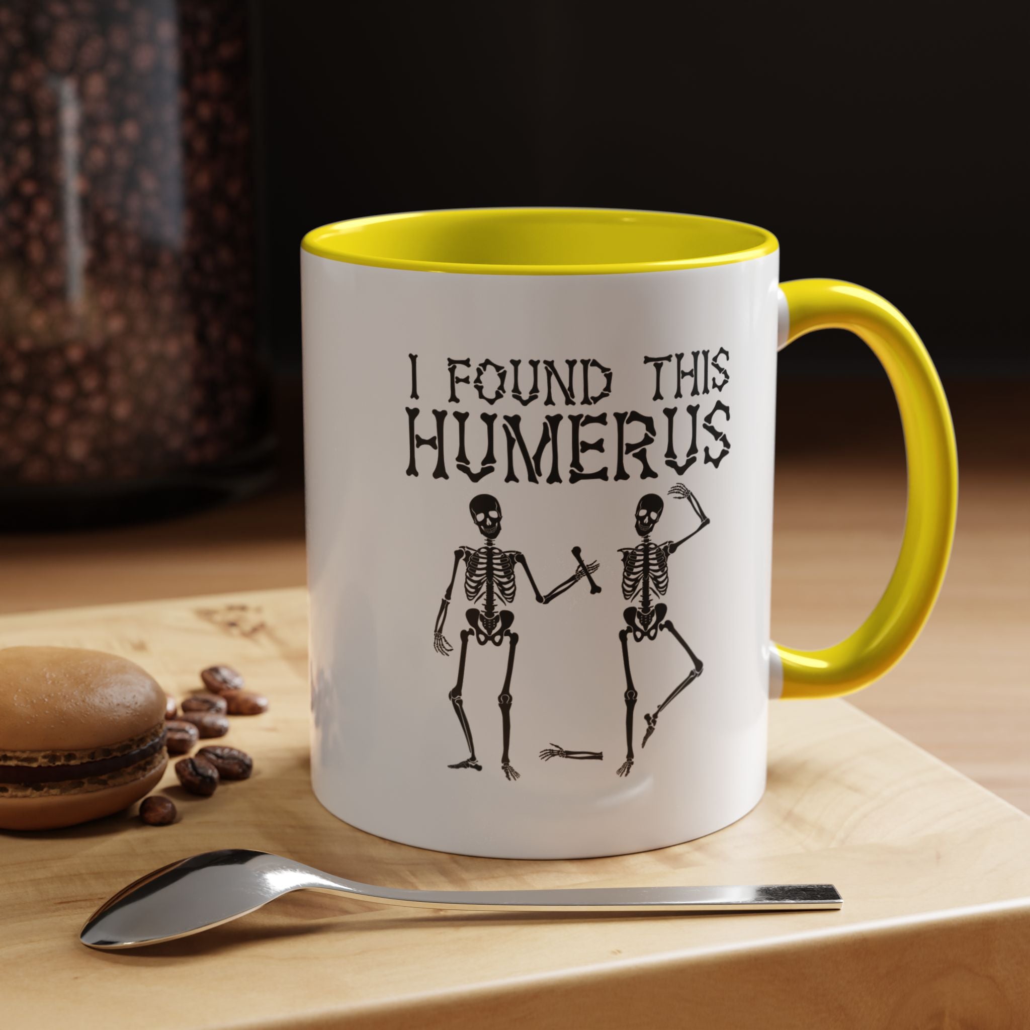 I Found This Humerus | Funny Coffee Mug, Sarcastic Tea Cup, Unique Gift Idea