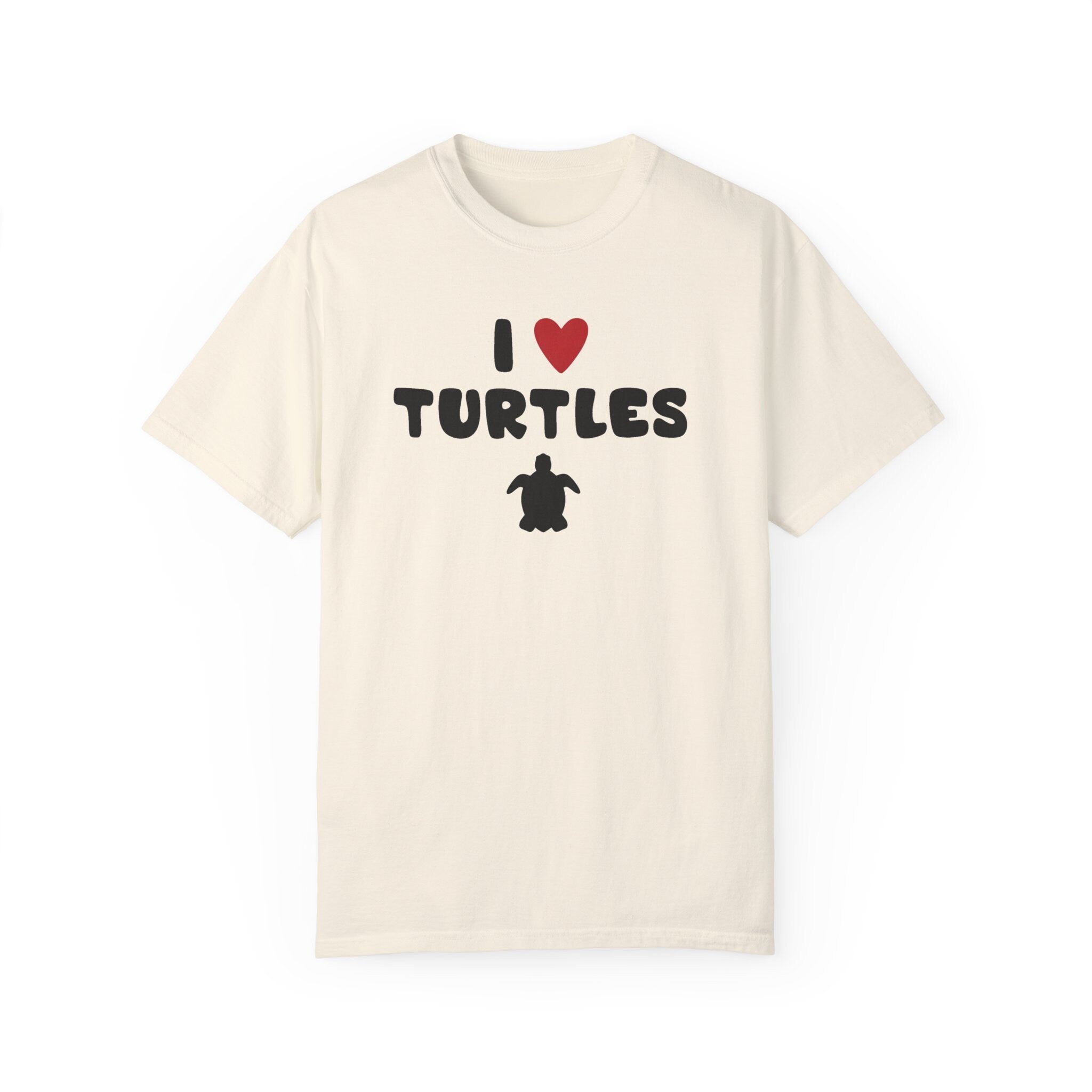 I Love Turtles Turtle Animal Lover Idea Funny T-Shirt