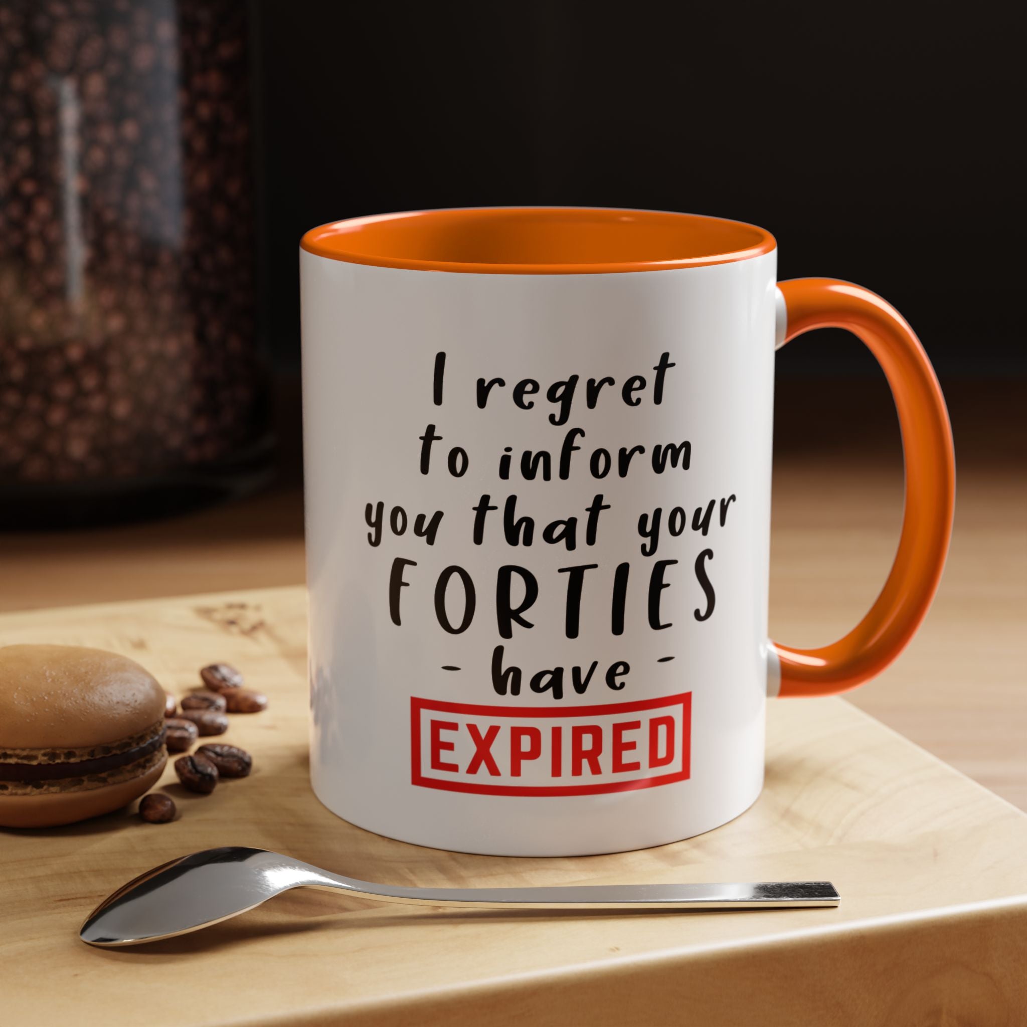 I Regret To Inform You | Funny Coffee Mug, Sarcastic Tea Cup, Unique Gift Idea