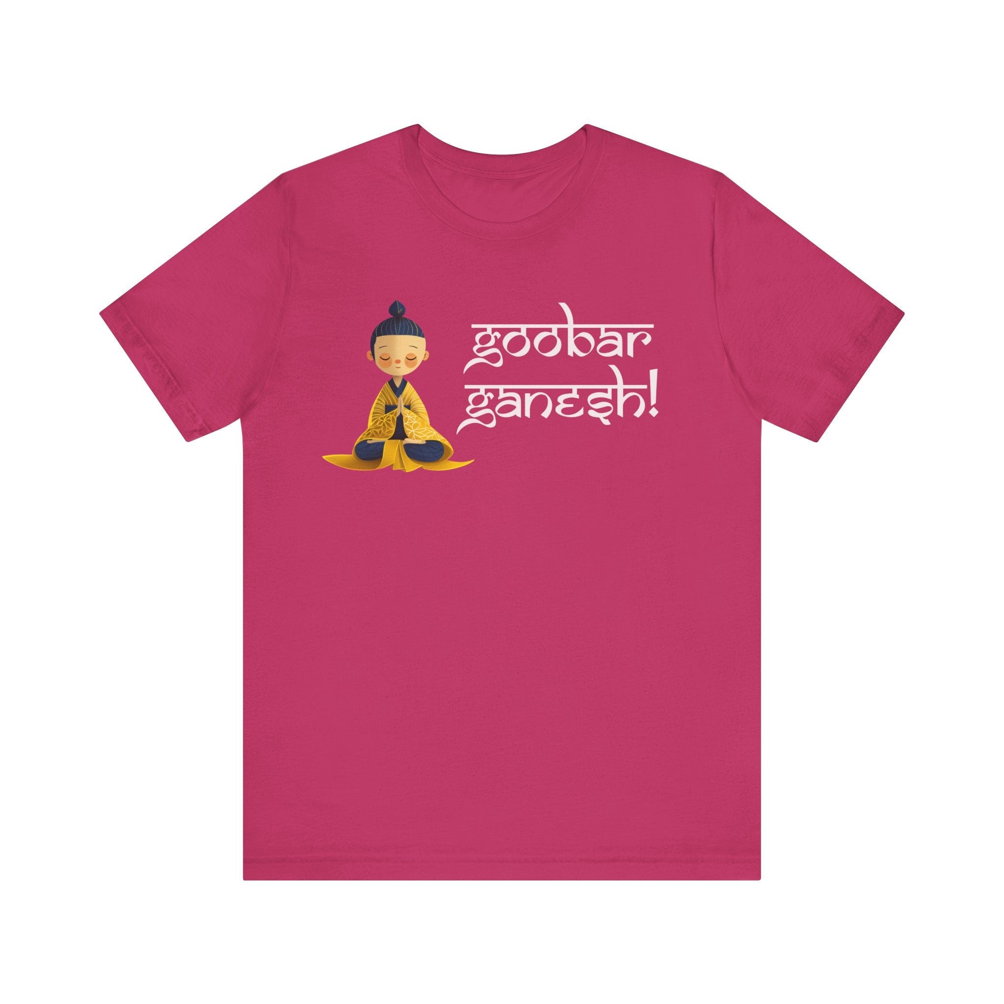 Goobar Ganesh Funny Indian pride slogan gift Desi Swag Pakistani tshirt brown humor T-shirt Punny tee shirt Unisex  Tee