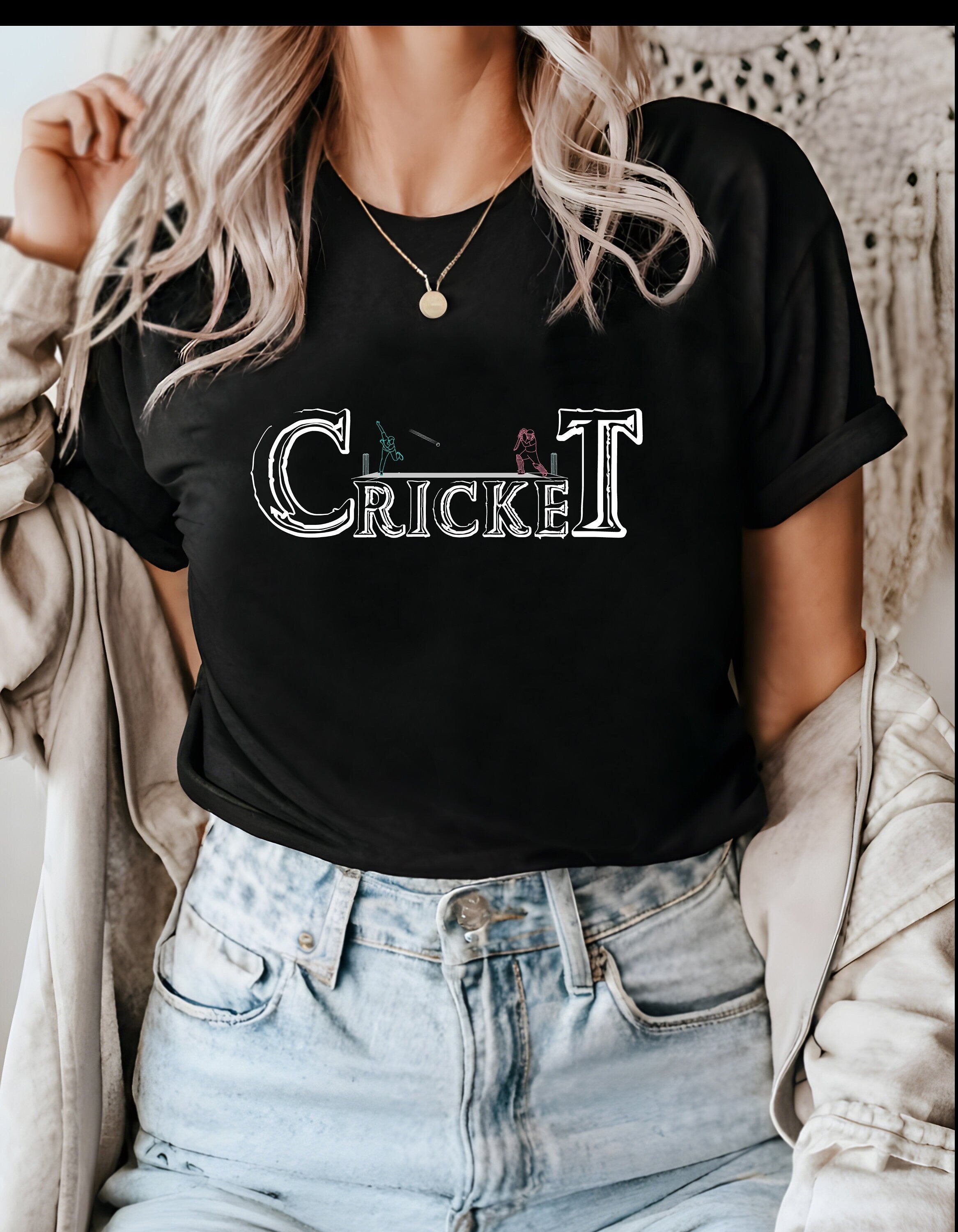 Cricket Unique  fashion cricket lover gift tshirt ideas, IPL/T20 worldcup t-shirt  Jersey Short Sleeve Tee