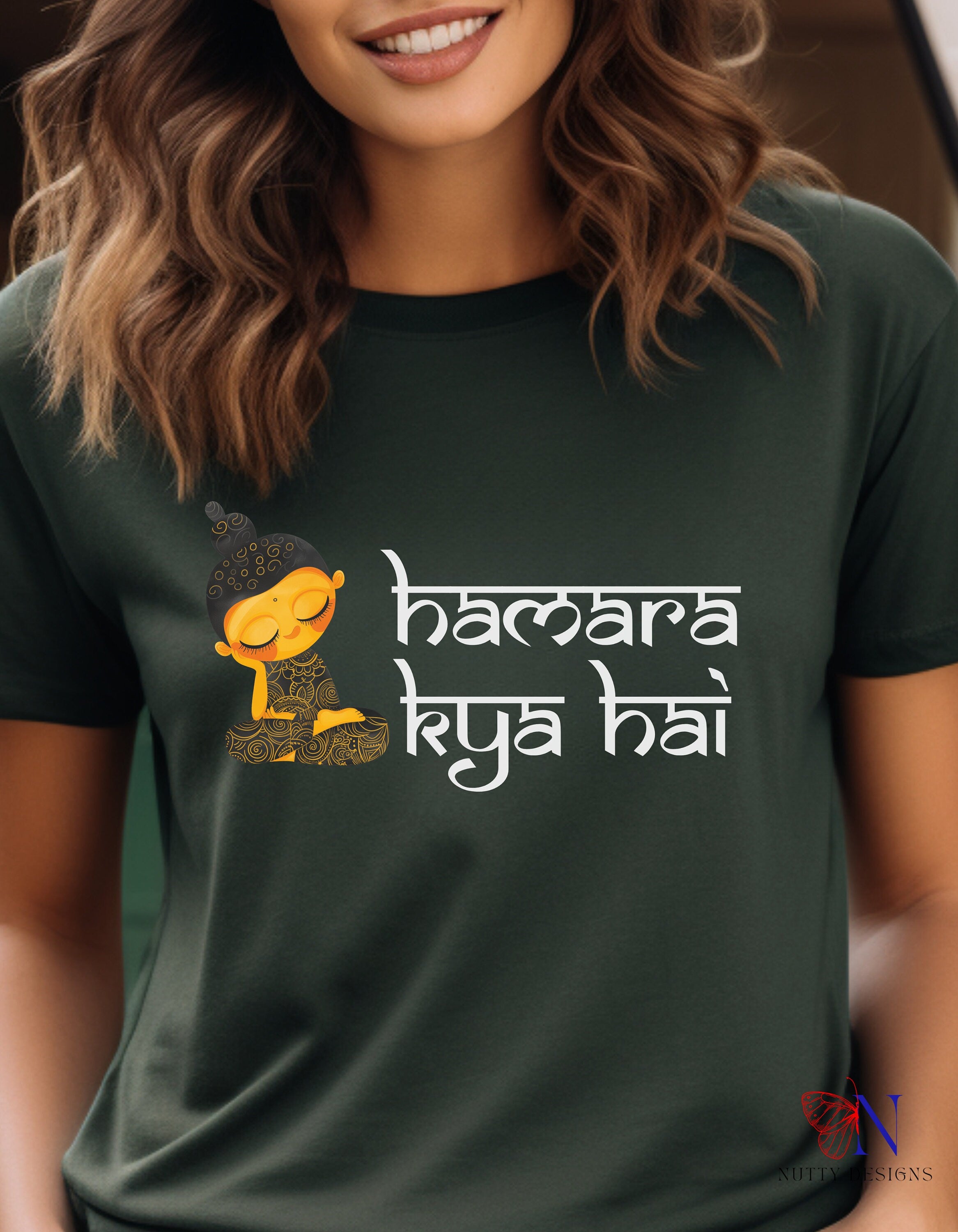 Hamara Kya Hai, Desi Funny Tshirt, Indian pride, gift, Pakistani humor T-shirt, Punny tee shirt Unisex Tee