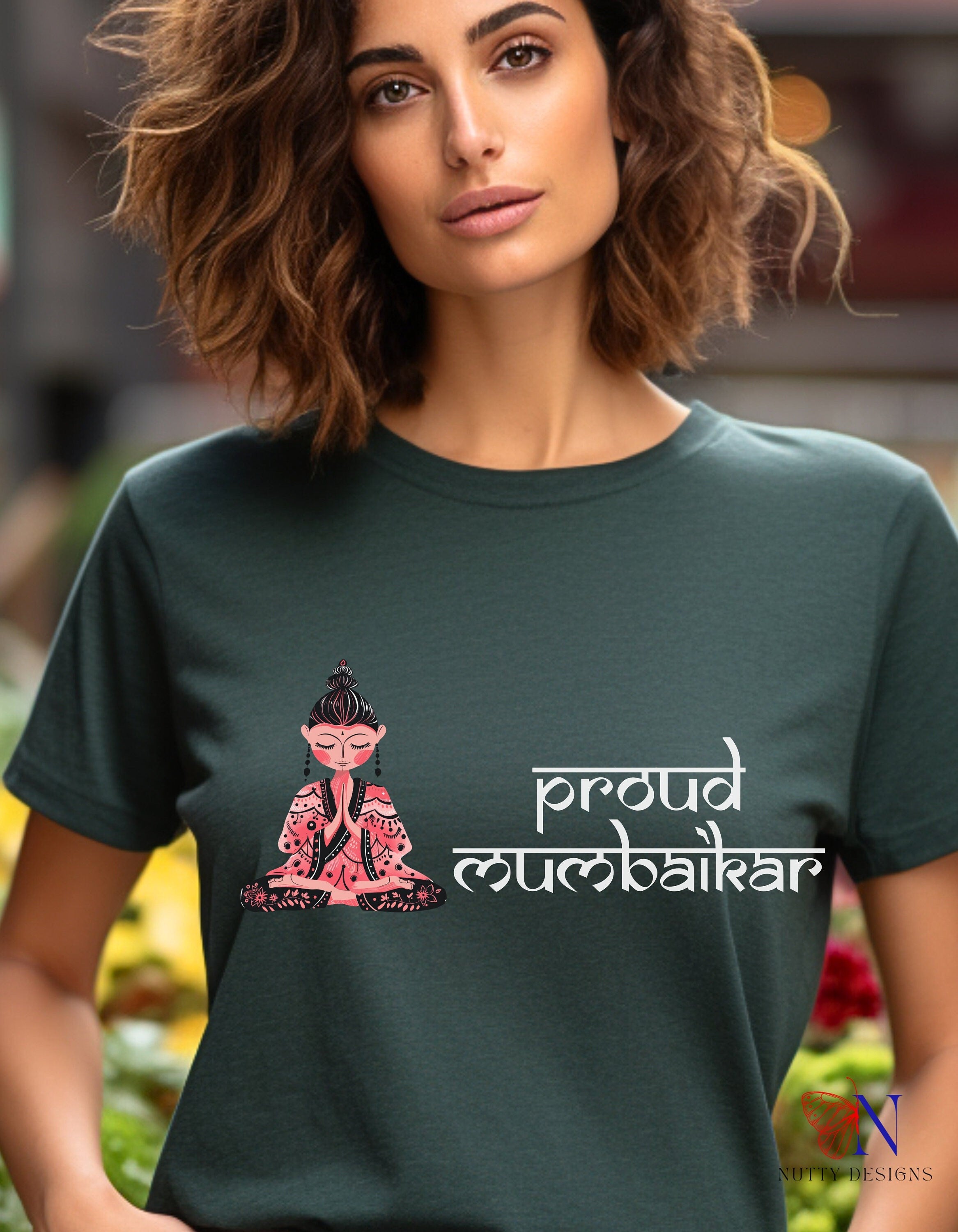 Proud Mumbaikar Funny Indian pride slogan gift Desi Swag Pakistani tshirt brown humor T-shirt Punny tee shirt Unisex  Tee