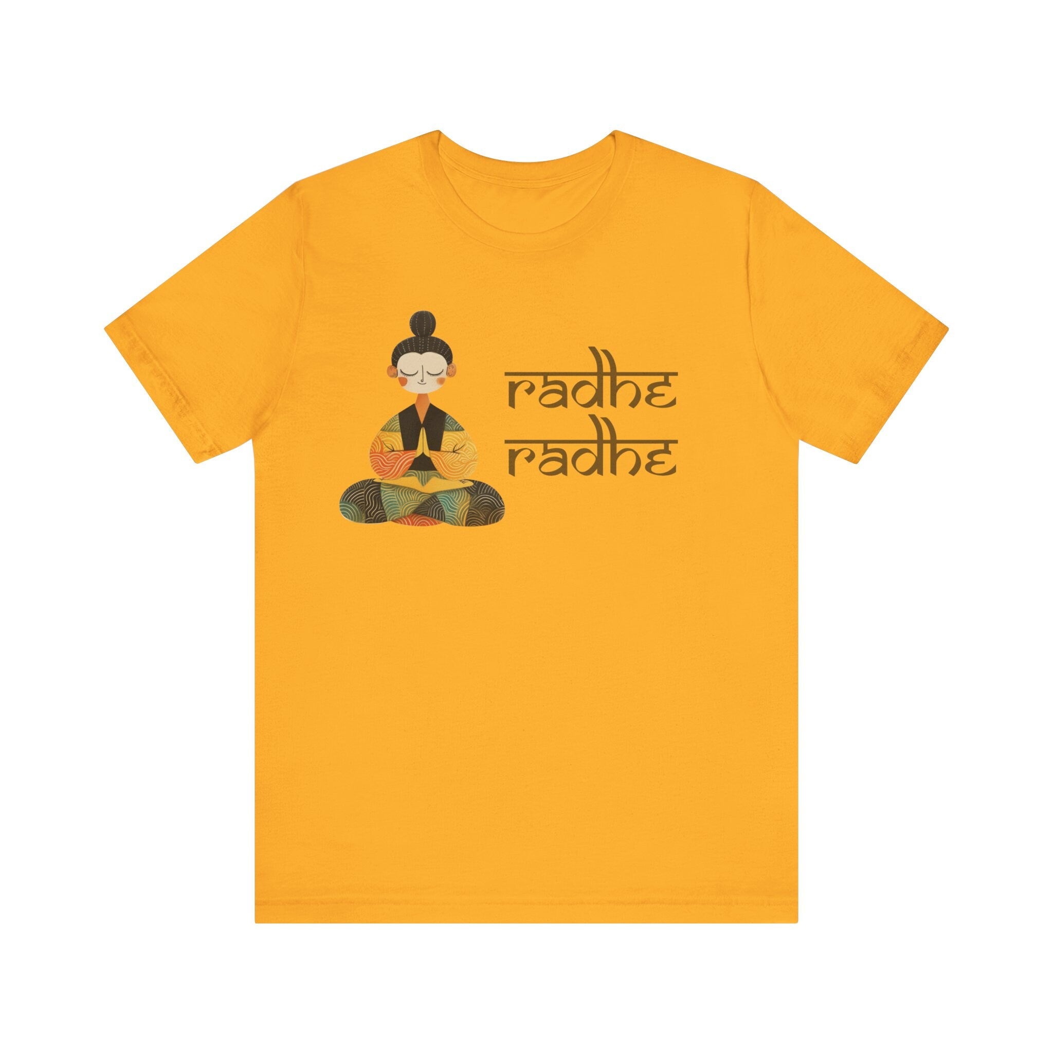 Radhe Radhe  Desi Funny Tshirt/T-shirt Unisex Jersey  Tee, funny Indian shirt, Personalized Gift, Desi Swag, Religious Gift