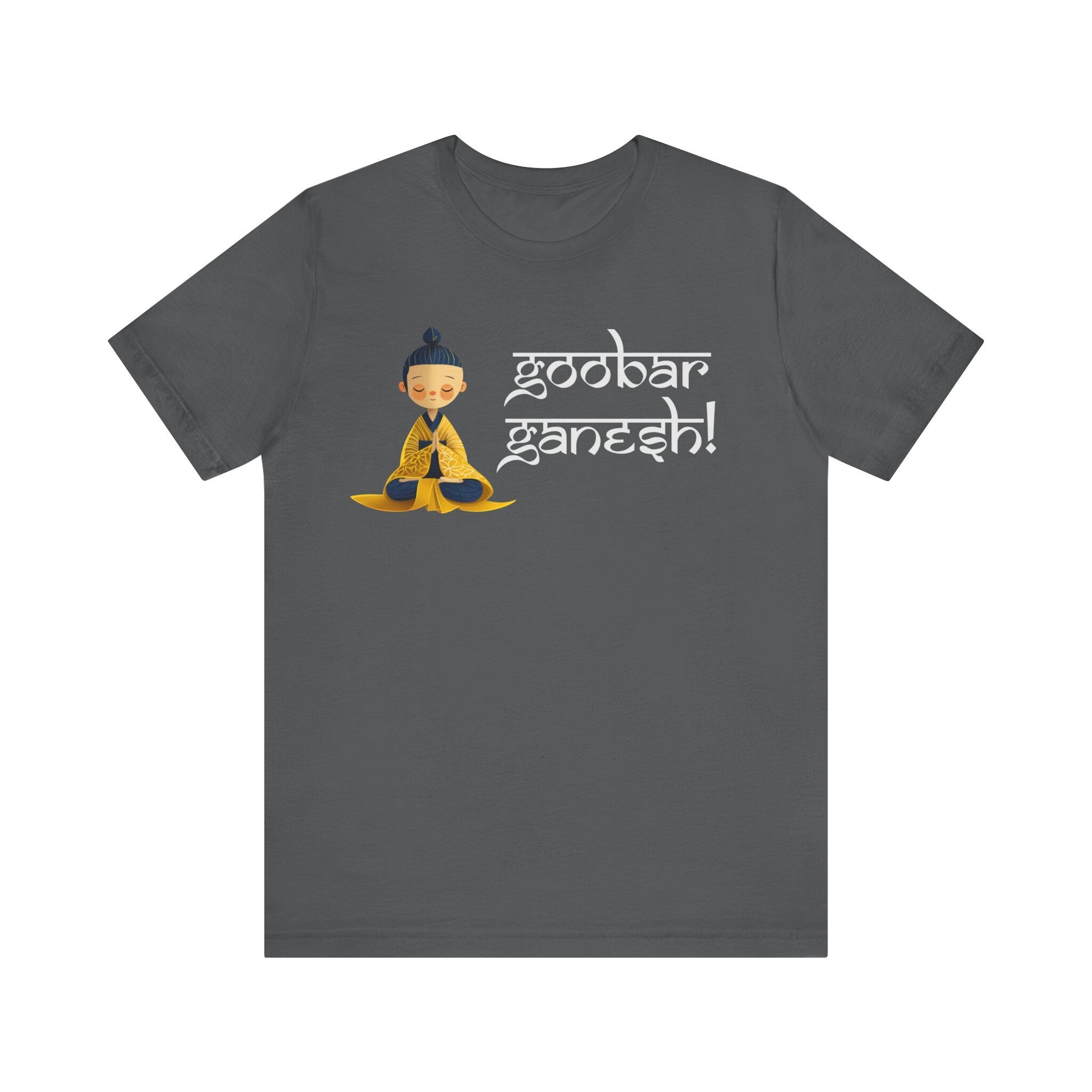 Goobar Ganesh Funny Indian pride slogan gift Desi Swag Pakistani tshirt brown humor T-shirt Punny tee shirt Unisex  Tee