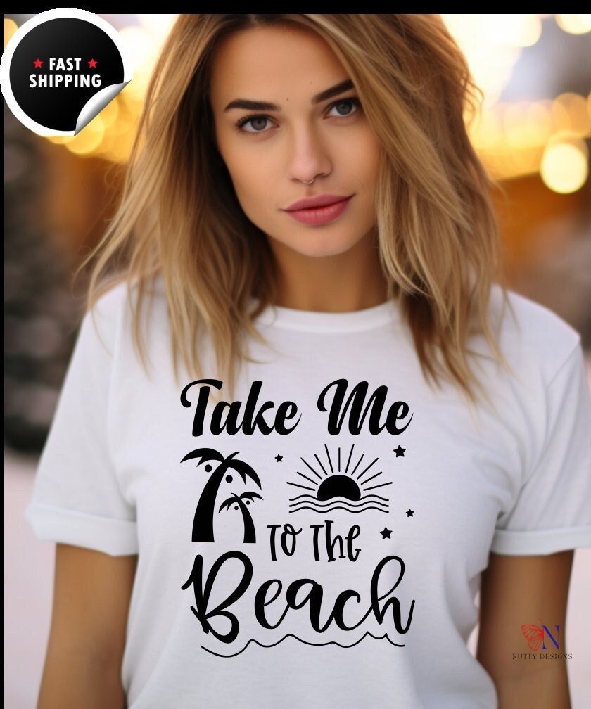 Take Me To The Beach,  Family Vacation, travel Adventure tshirt, Retro Summer, Vacation Squad Shirt, Funny  T-shirt