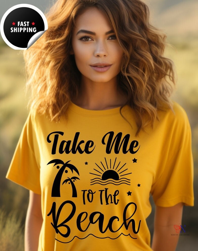 Take Me To The Beach,  Family Vacation, travel Adventure tshirt, Retro Summer, Vacation Squad Shirt, Funny  T-shirt