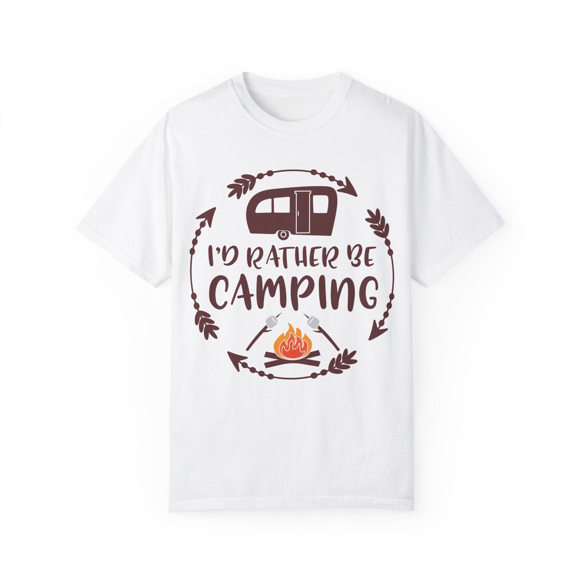 I'd Rather Be Camping, Family Vacation, travel Adventure tshirt, Retro Summer, Vacation Squad Shirt, Funny  T-shirt