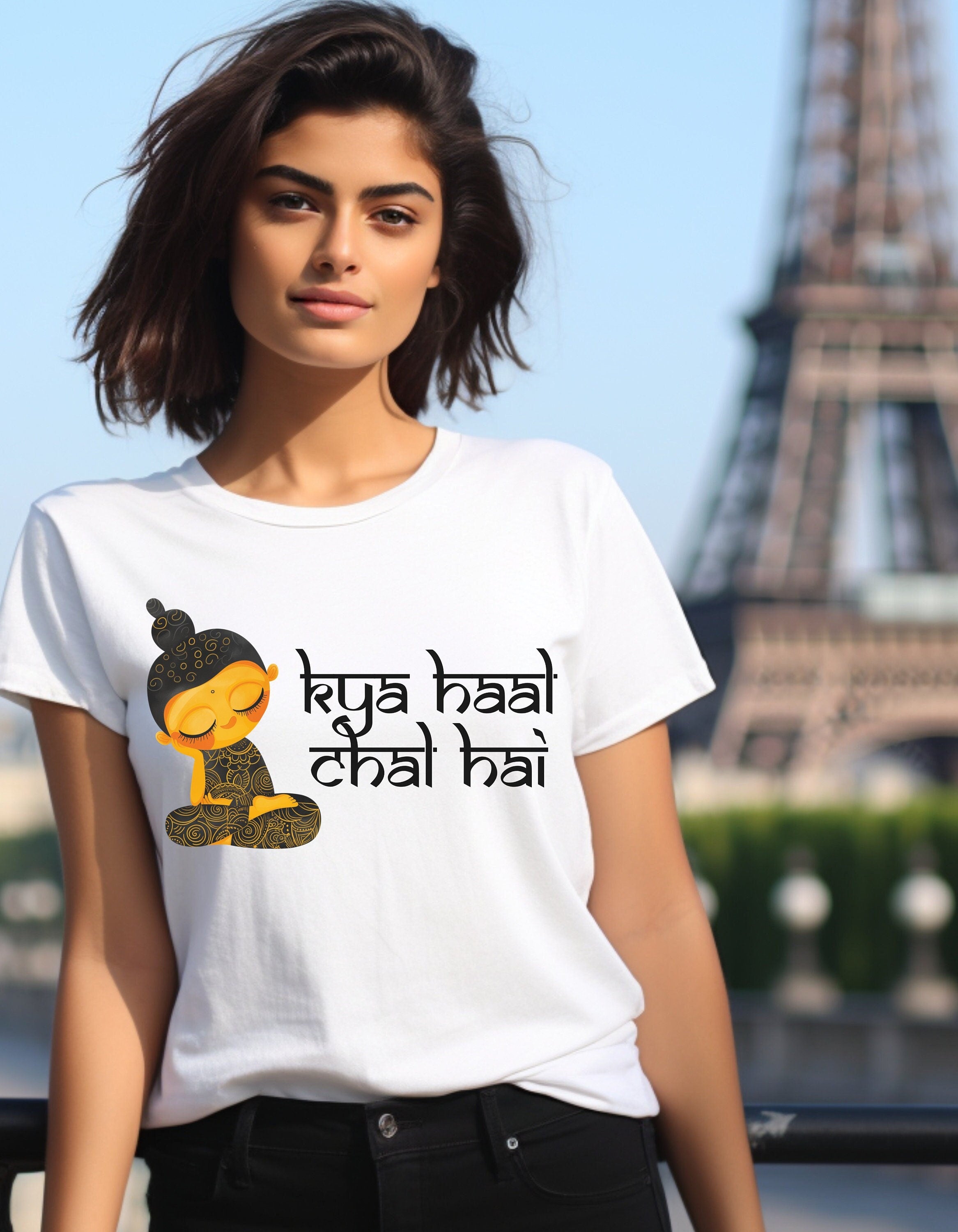 Kya Haal Chal Hai, Desi Funny Tshirt, Indian pride, gift, Desi Swag, Pakistani shirt, humor T-shirt, Punny tee shirt Unisex Tee