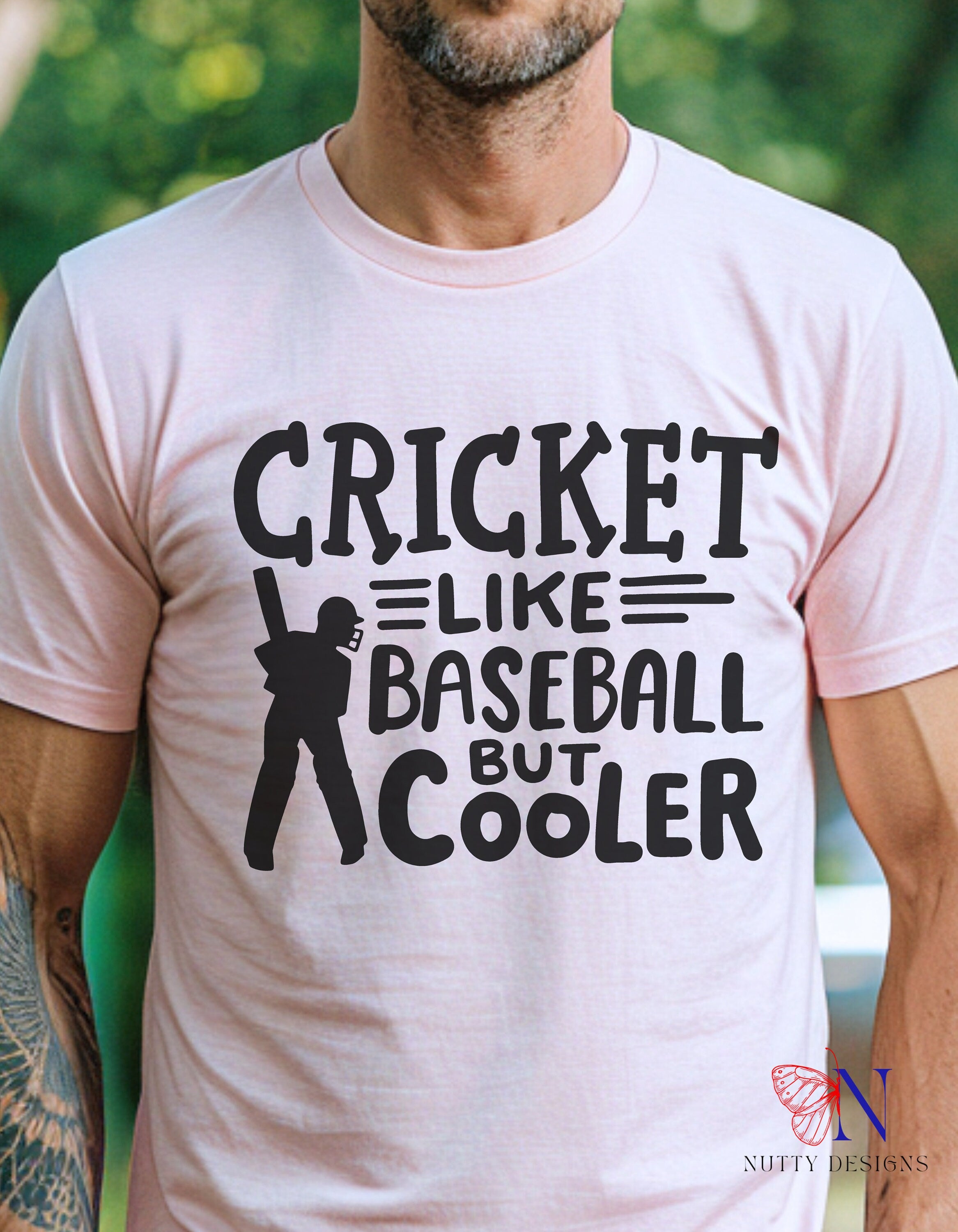 Cricket Like Baseball But Cooler Unique  fashion cricket lover gift tshirt, IPL/T20 world cup  Jersey Short Sleeve Tee