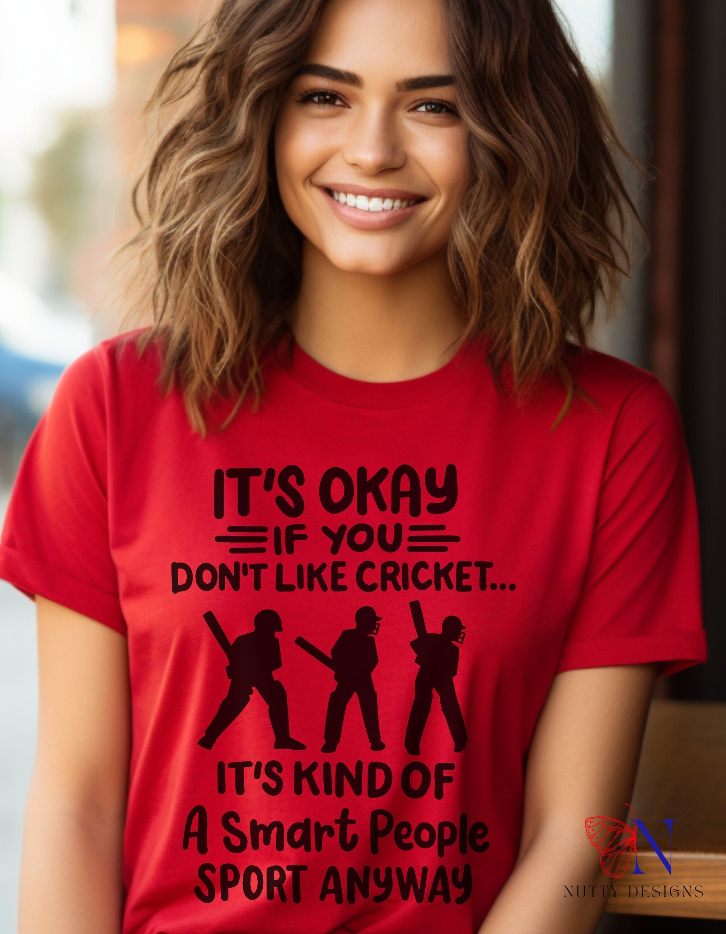 It's Okay If You Don't Like Cricket, Unique  cricket lover gift t-shirt , IPL/T20 world cup  Jersey Short Sleeve Tee