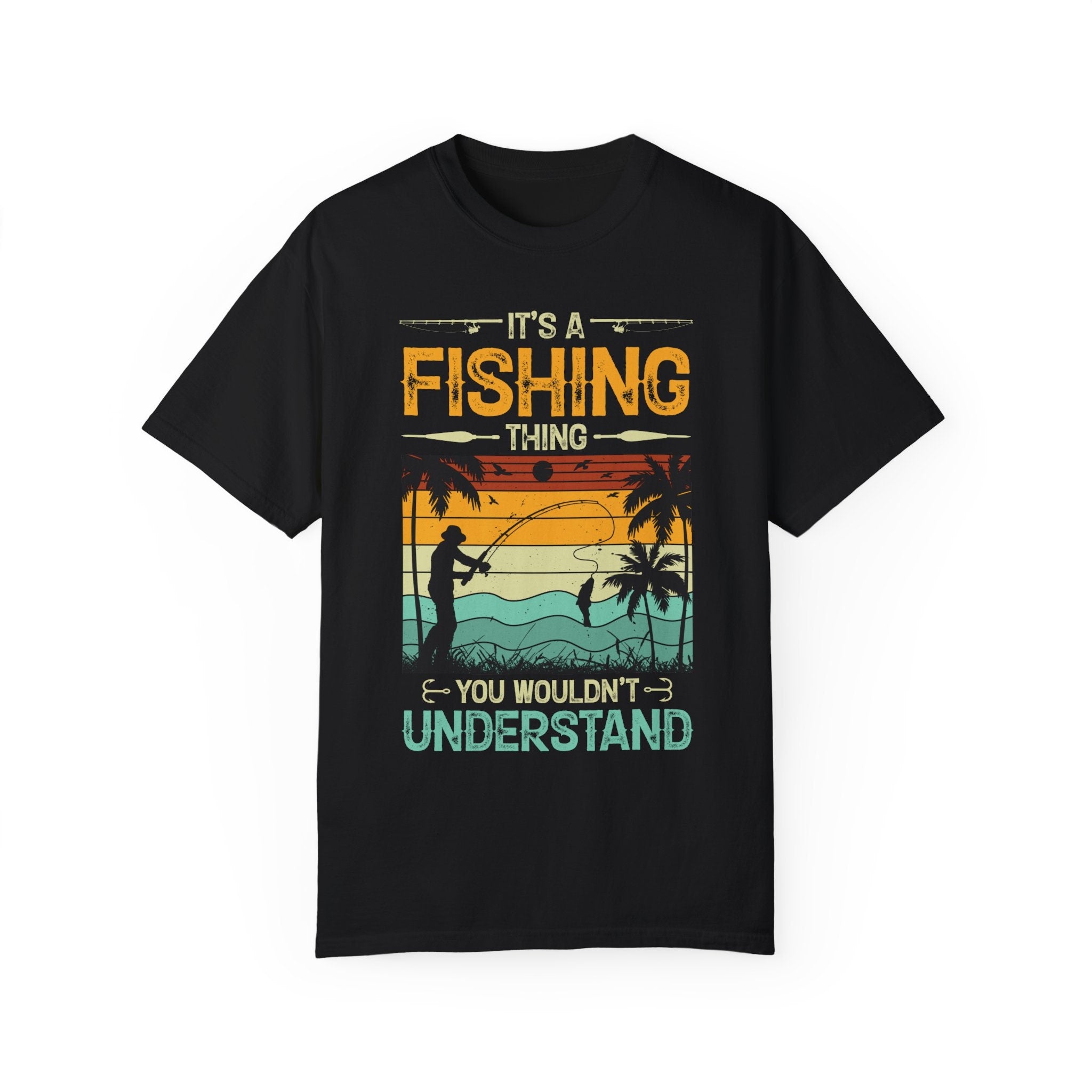 It's A Fishing Thing , You Wouldn't Understand, summer vibes  tshirt, Retro Summer Vacation fishing Squad Shirt, Funny  T-shirt