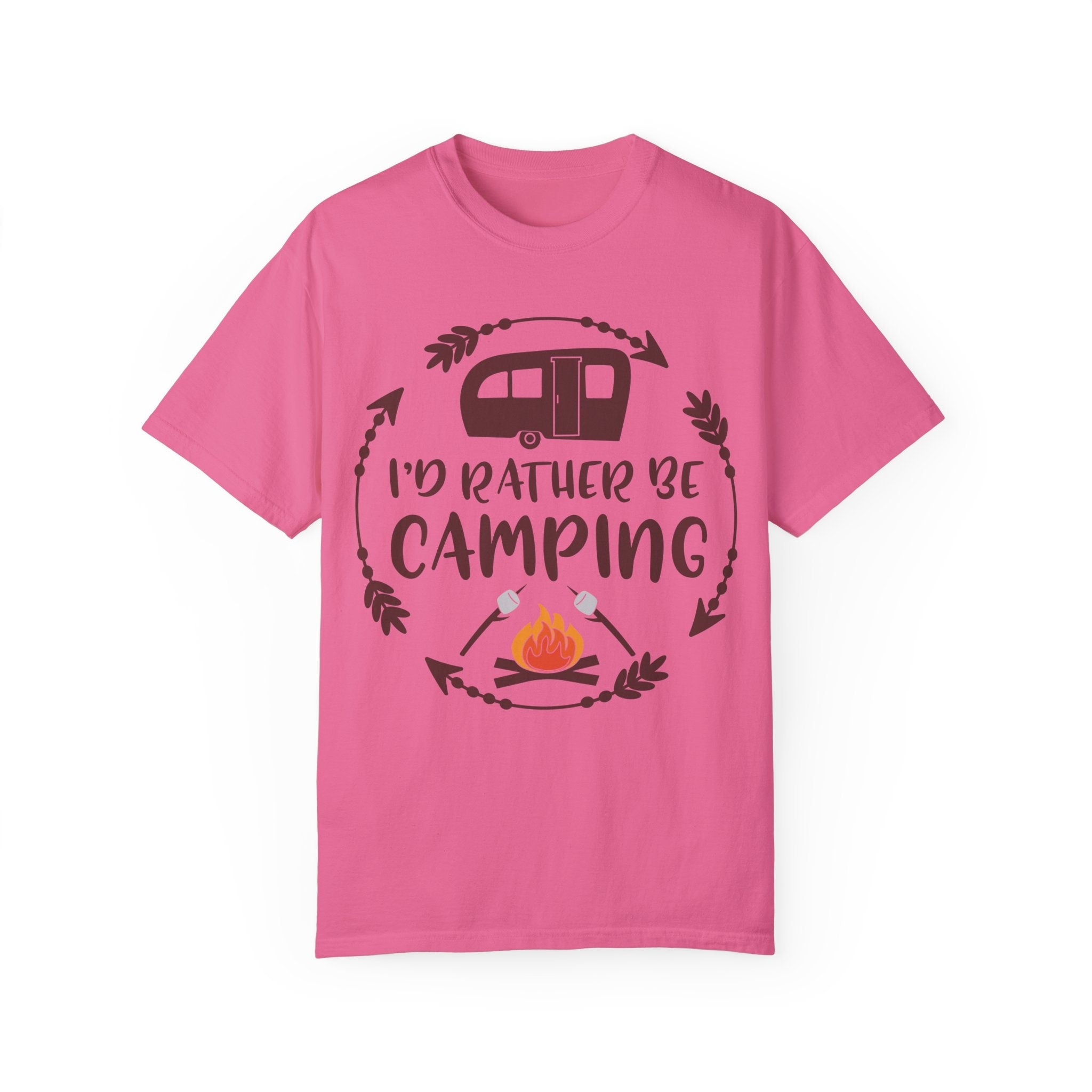 I'd Rather Be Camping, Family Vacation, travel Adventure tshirt, Retro Summer, Vacation Squad Shirt, Funny  T-shirt