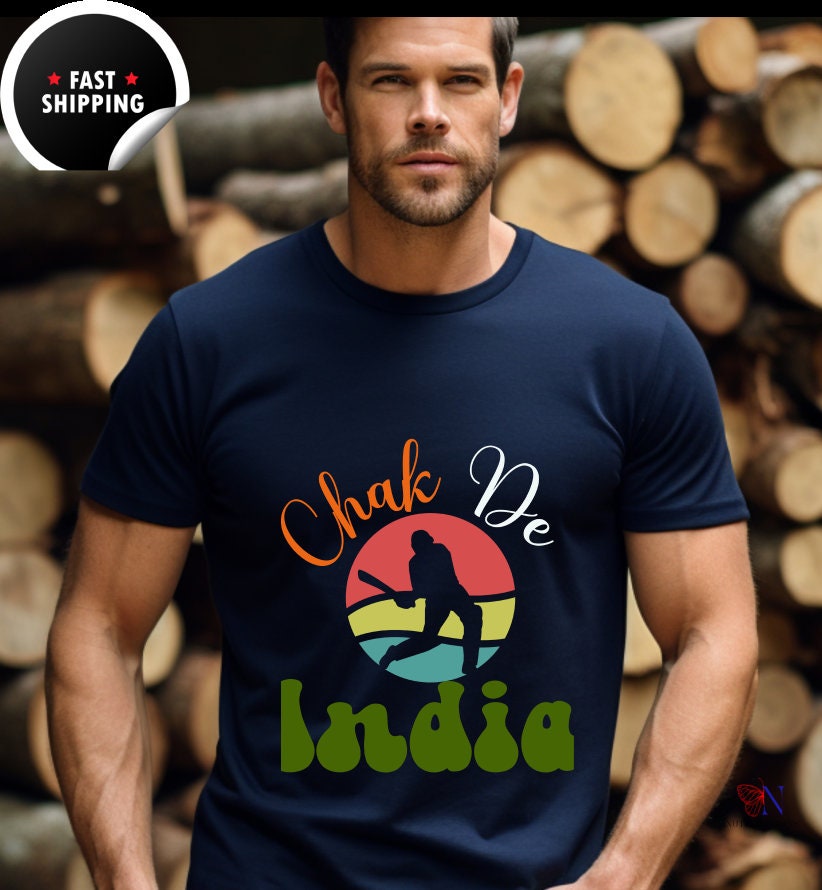 Chak De India, unique Desi funny Cricket lover gift tshirt, IPL/T20 world cup tees Unisex T-shirt