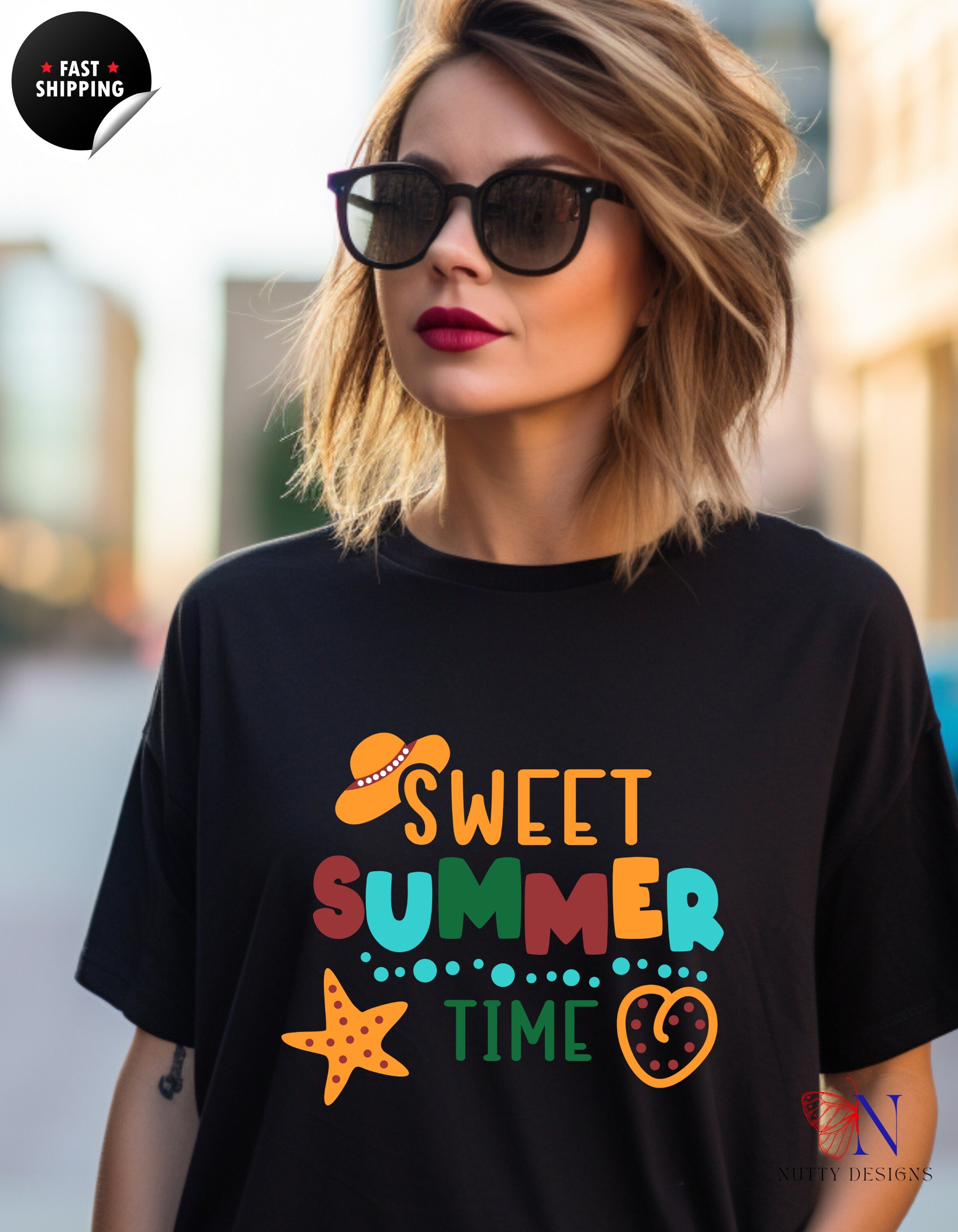 Sweet Summer Time, Summer Vibes Family Vacation, travel Adventure tshirt, Vacation Squad Shirt, Funny Unisex T-shirt