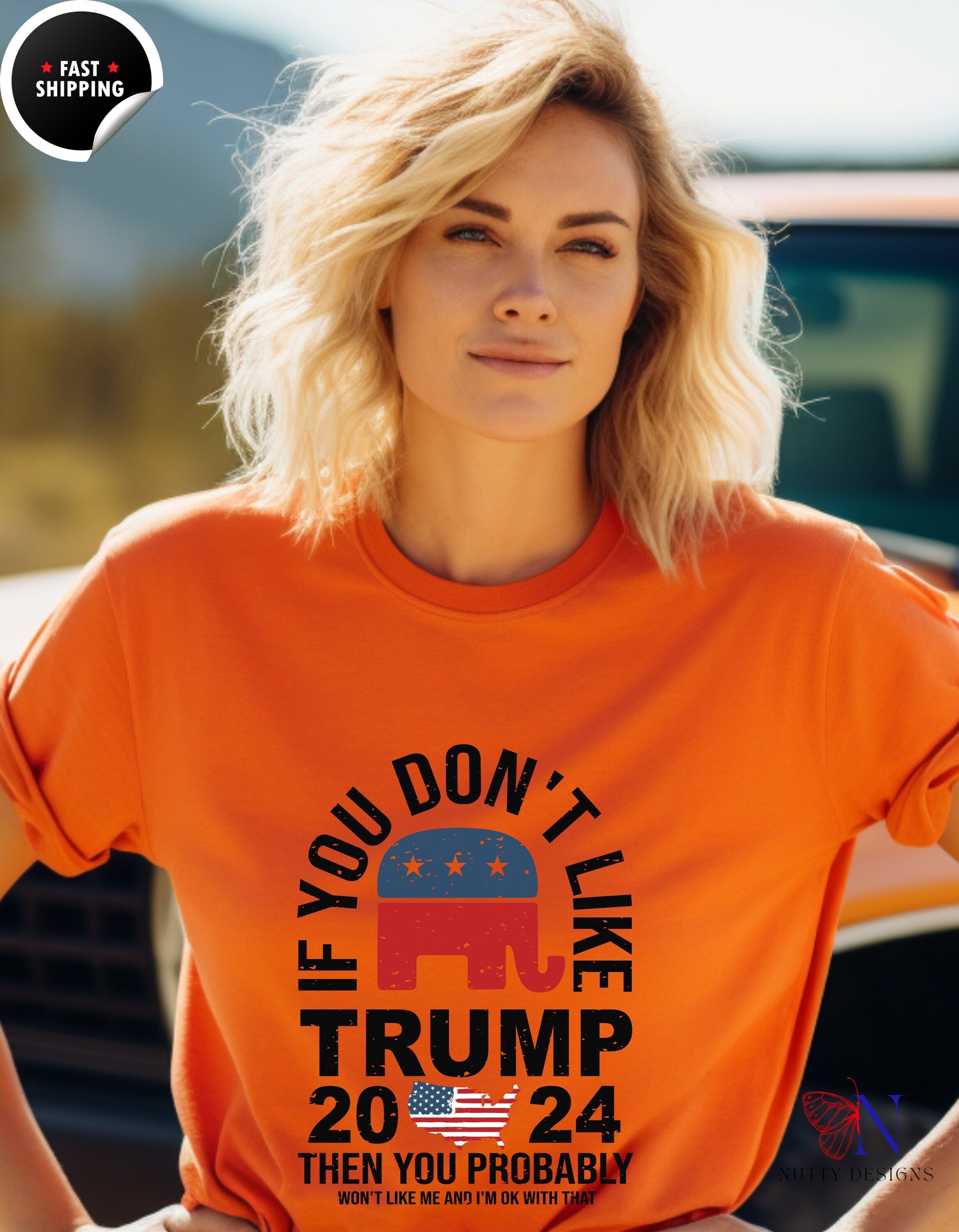 If you don't like Trump, then you probably won't like me and I'm ok with that tshirt, Presidential Election Republican Shirt unisex T-Shirt