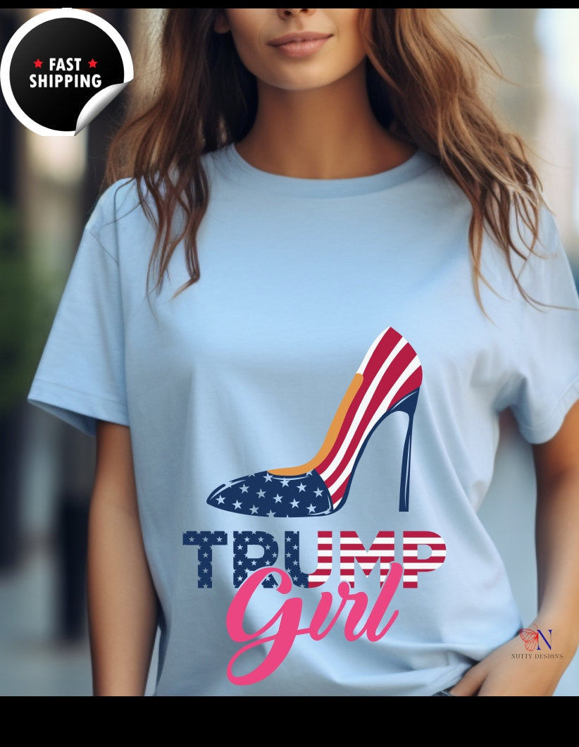 Trump Girl, Trump supporter Election, Trump Republican Shirt, President 2024 unisex Shirt