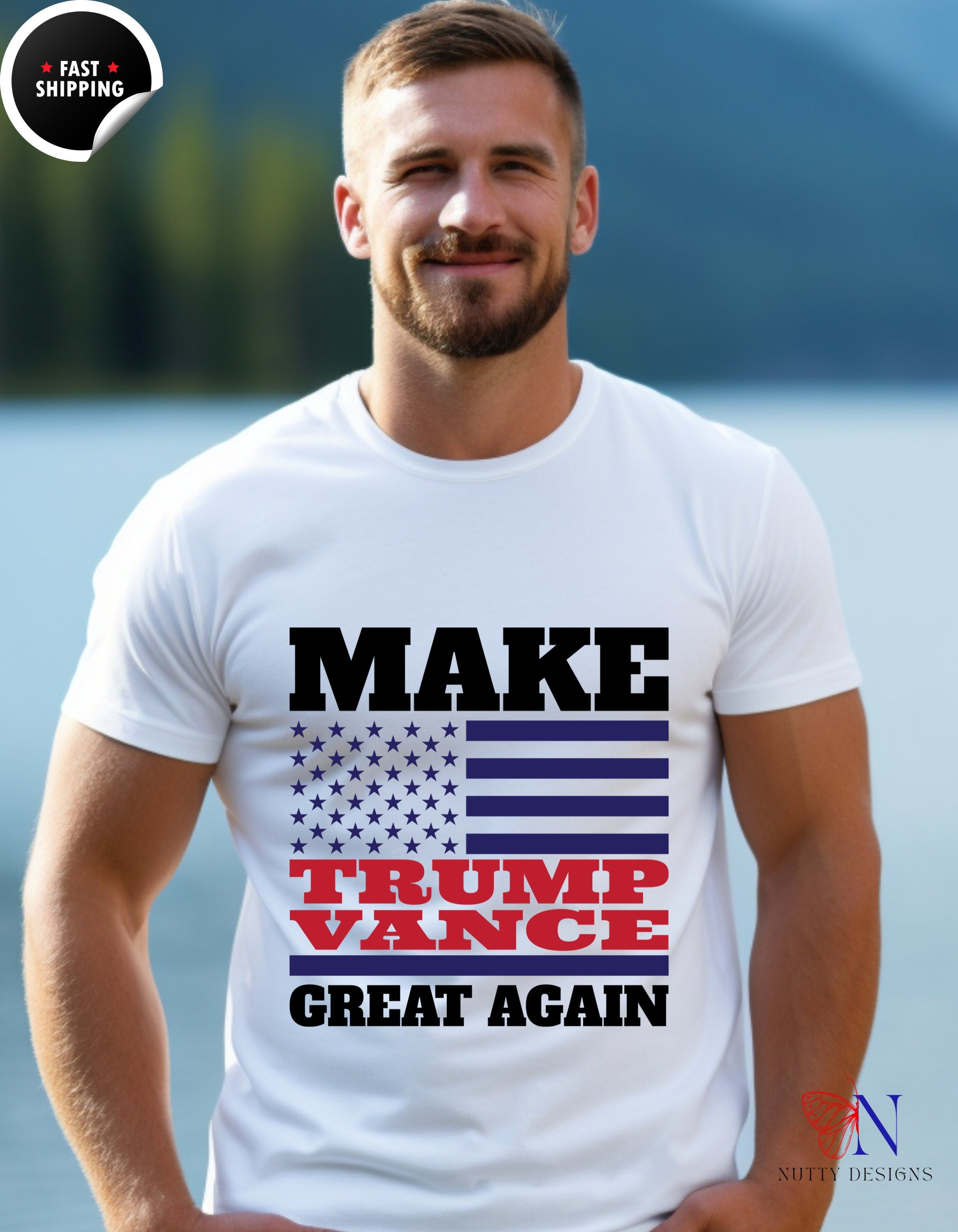 Make Trump Vance Great again, US Election 2024 tee, Republican supporter Presidential Campaign tshirt