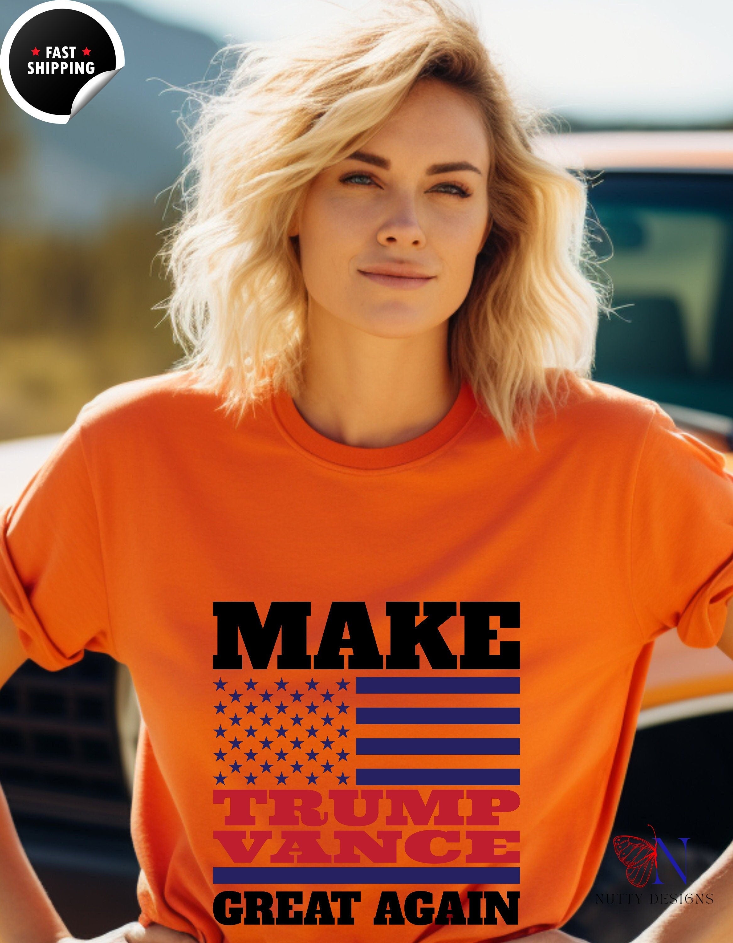 Make Trump Vance Great again, US Election 2024 tee, Republican supporter Presidential Campaign tshirt