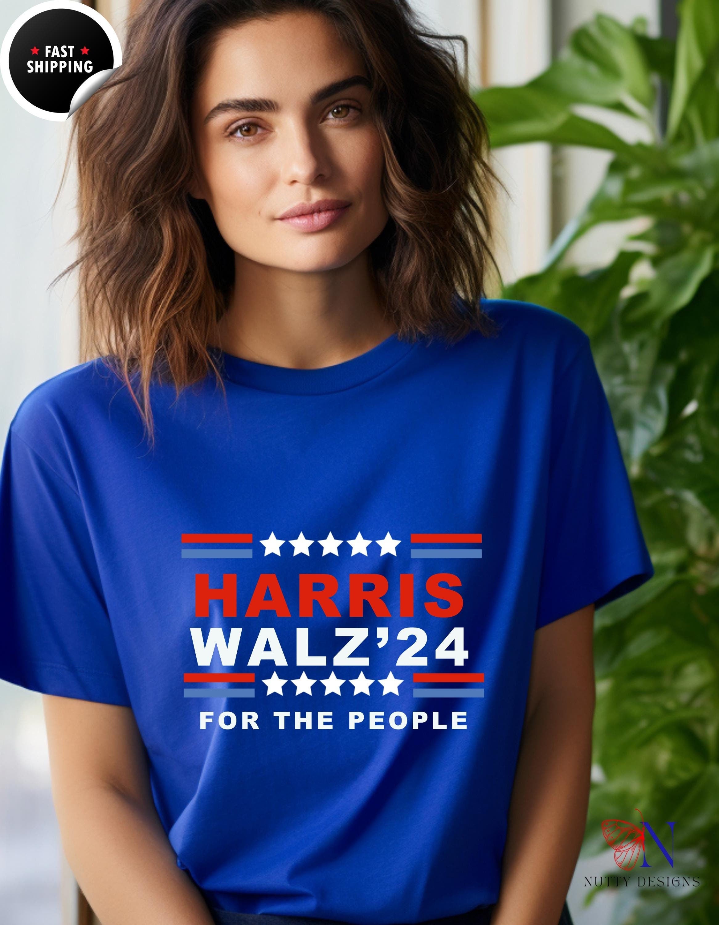 Harris Walz 2024 Democratic Election Tee - Kamala Harris POTUS Supporter Shirt, Liberal, Reproductive Rights T-Shirt